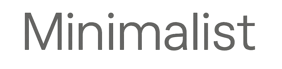 Minimalist