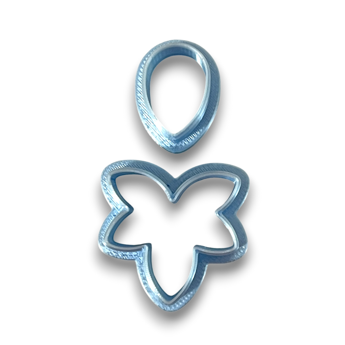 pearl flower Polymer Clay Cutter Top View