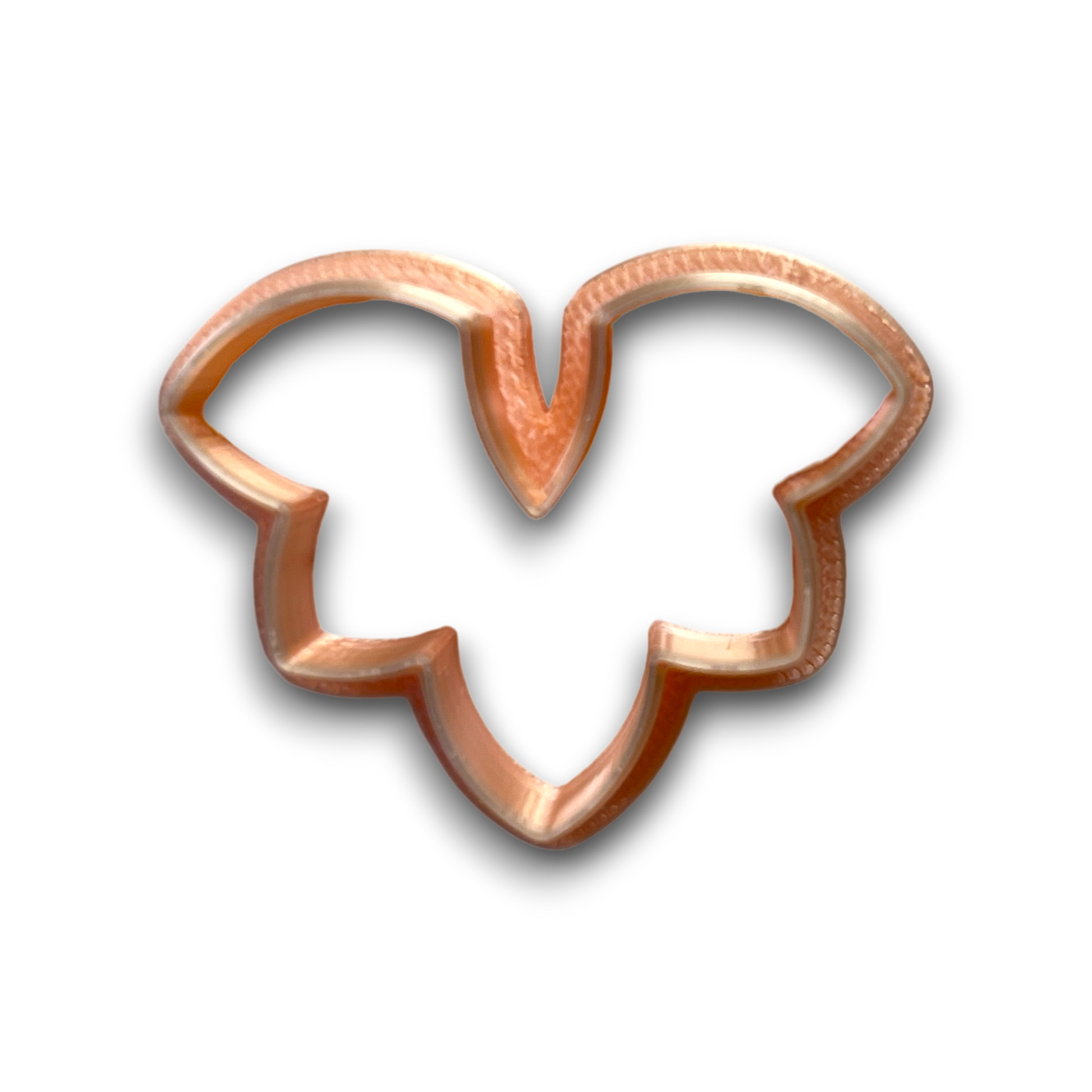 bloom wing Polymer Clay Cutter Top View