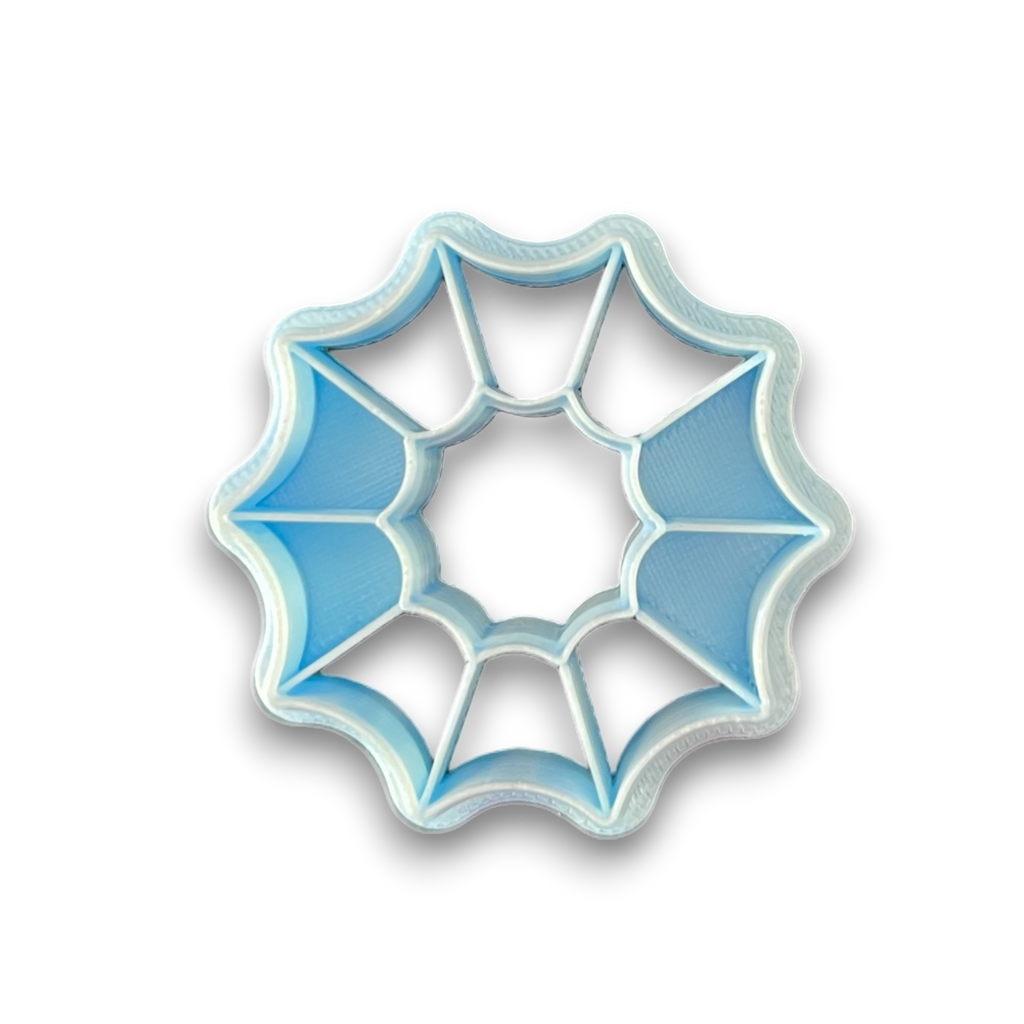 Cob Web Donut  Polymer-Clay-Cutter Top View