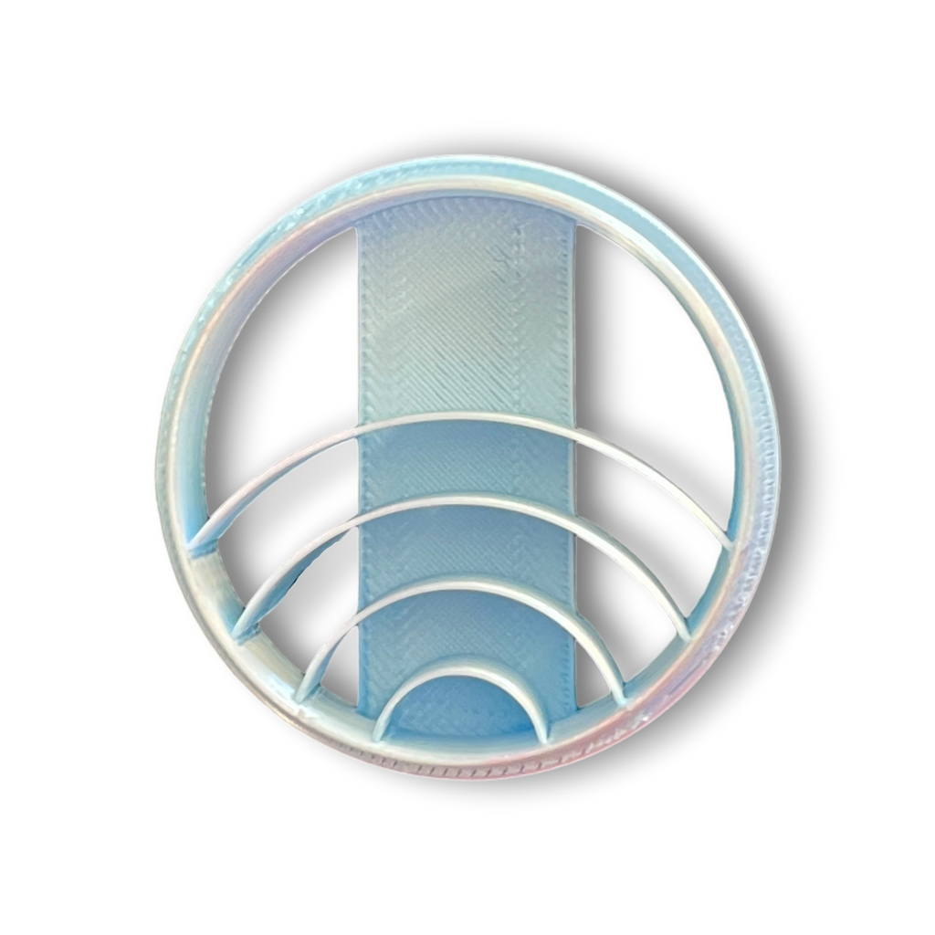 Daybreak Disc Polymer Clay Cutter Top View