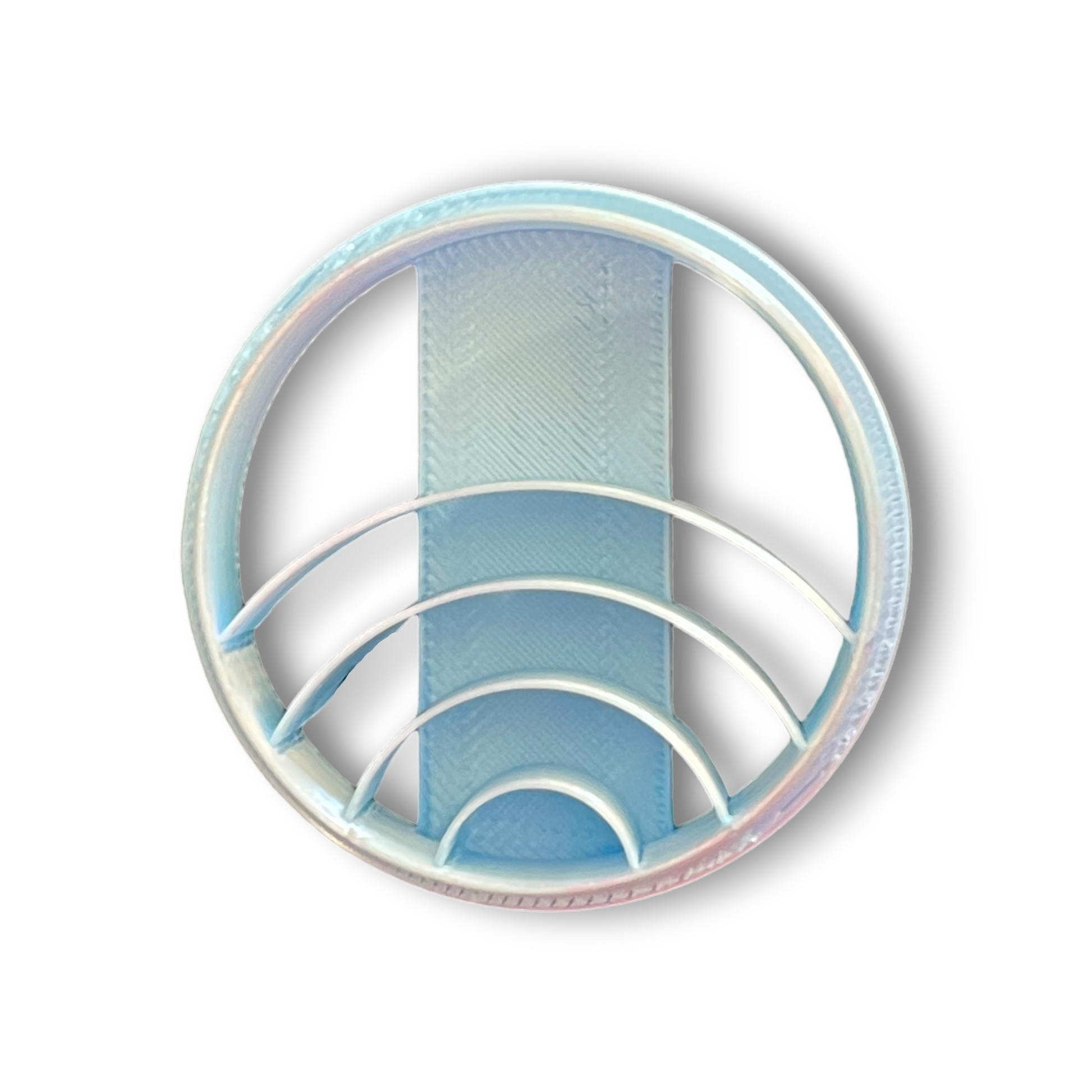 Daybreak Disc Polymer Clay Cutter Top View