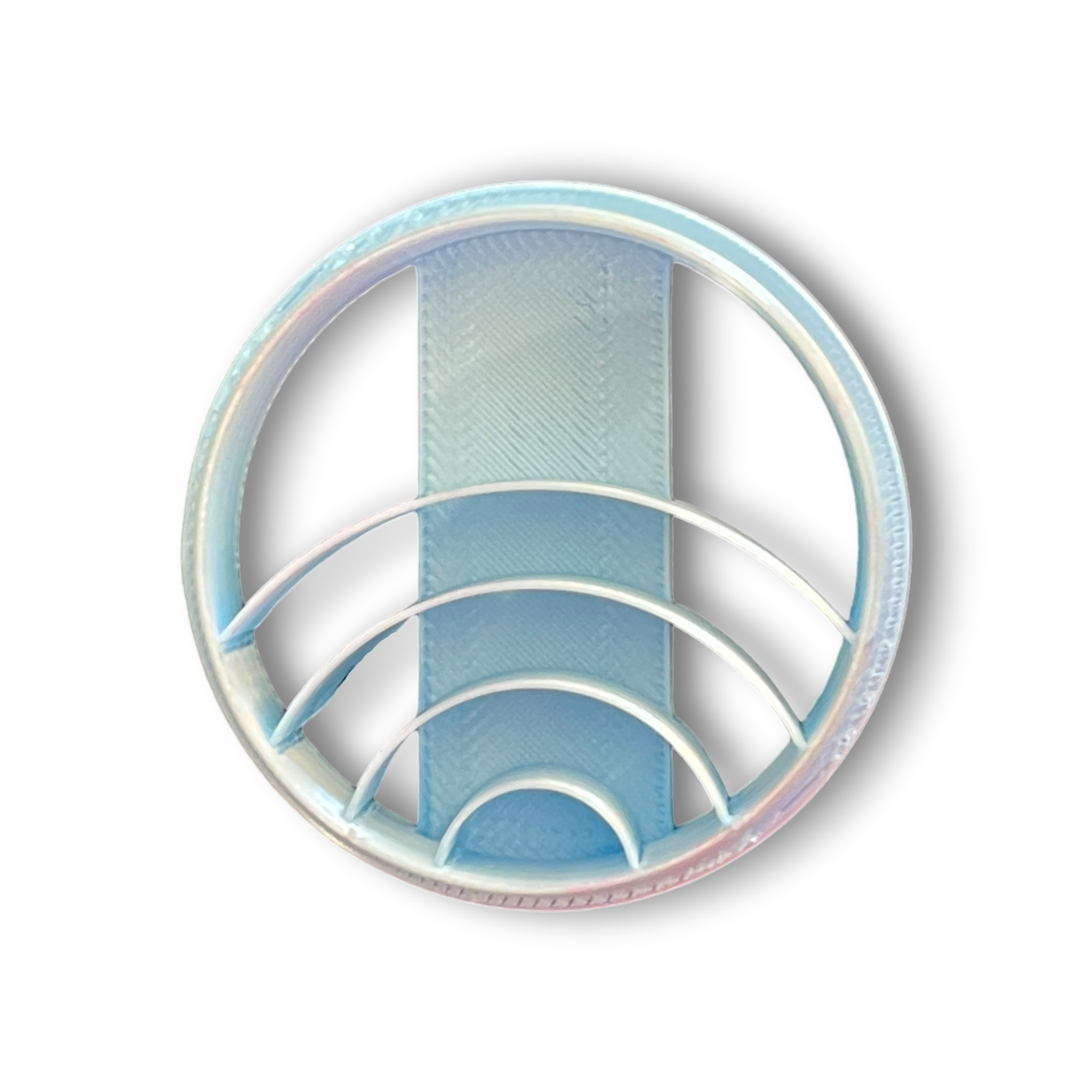 Daybreak Disc Polymer Clay Cutter Top View