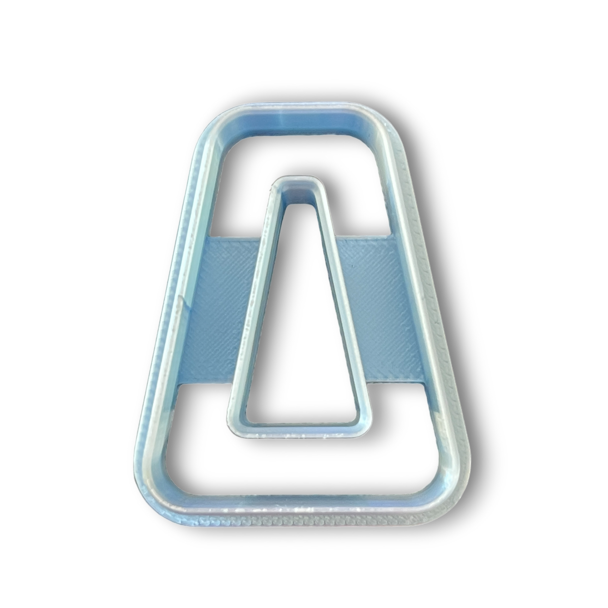 Trapezoid Loop Polymer-Clay-Cutter Top View