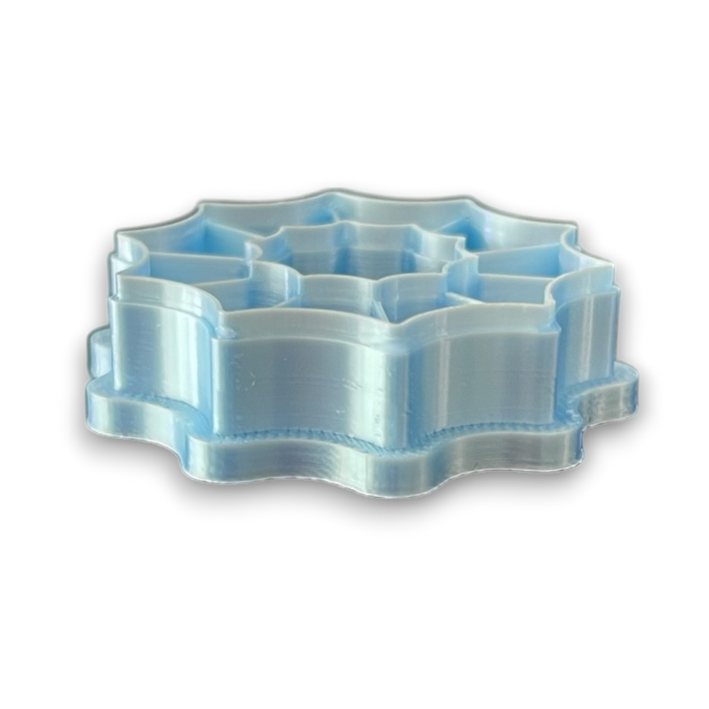 Cob Web Donut  Polymer Clay Cutter Side View