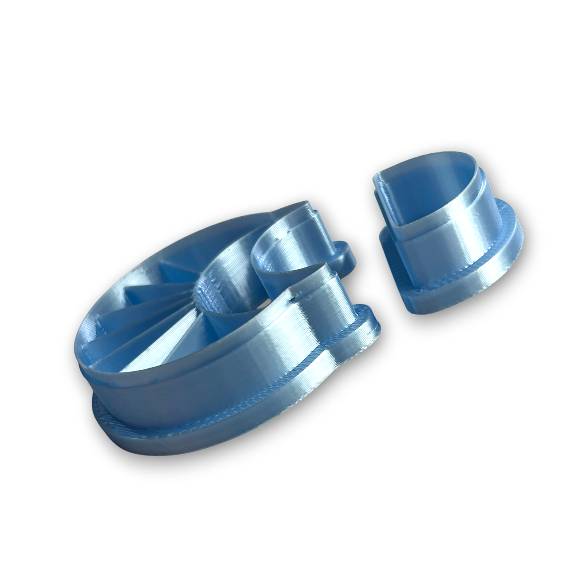 Crescent Halo Polymer Clay Cutter Side View