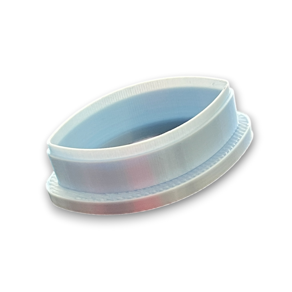 Navette Polymer Clay Cutter Side View