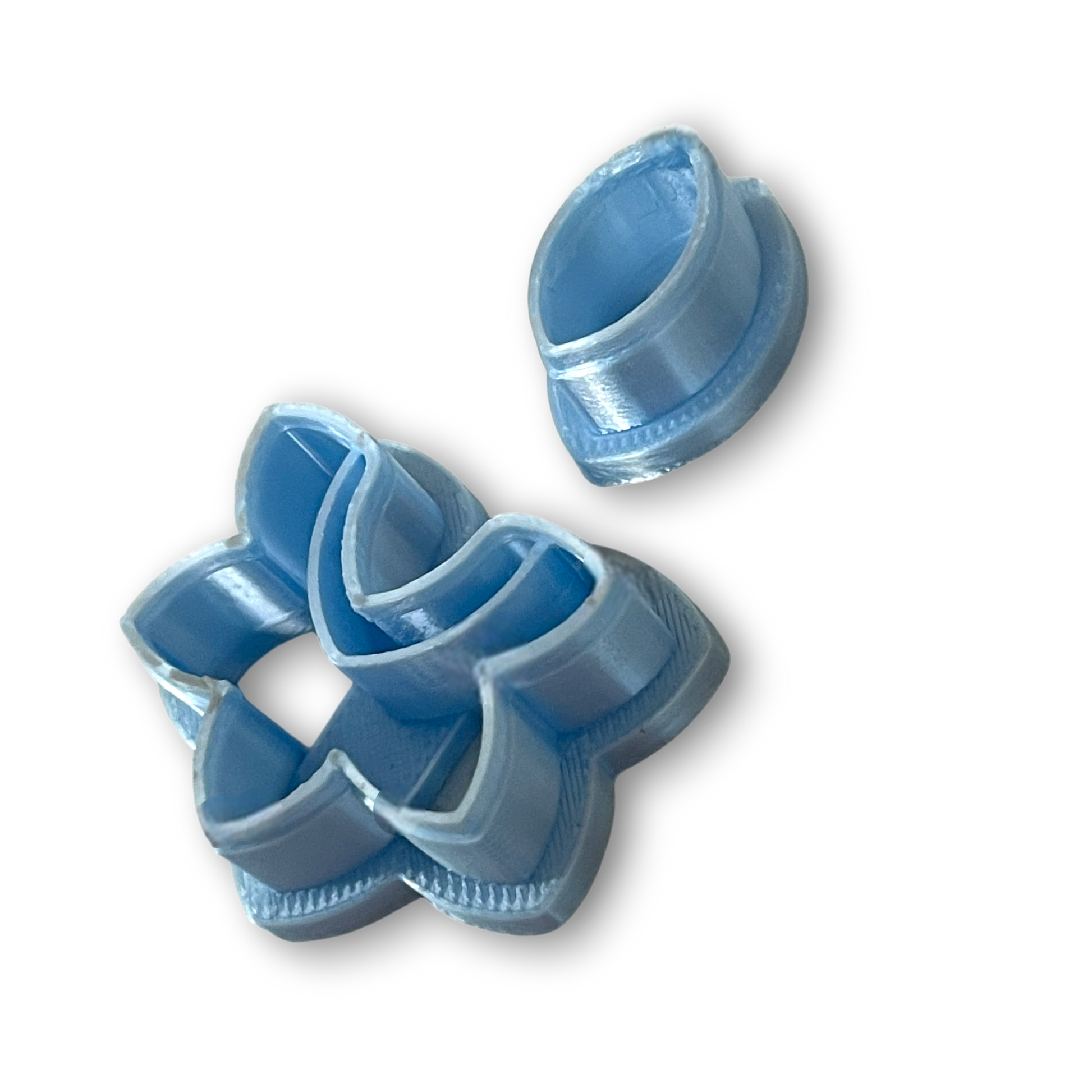 Petal Arch Polymer Clay Cutter Side View
