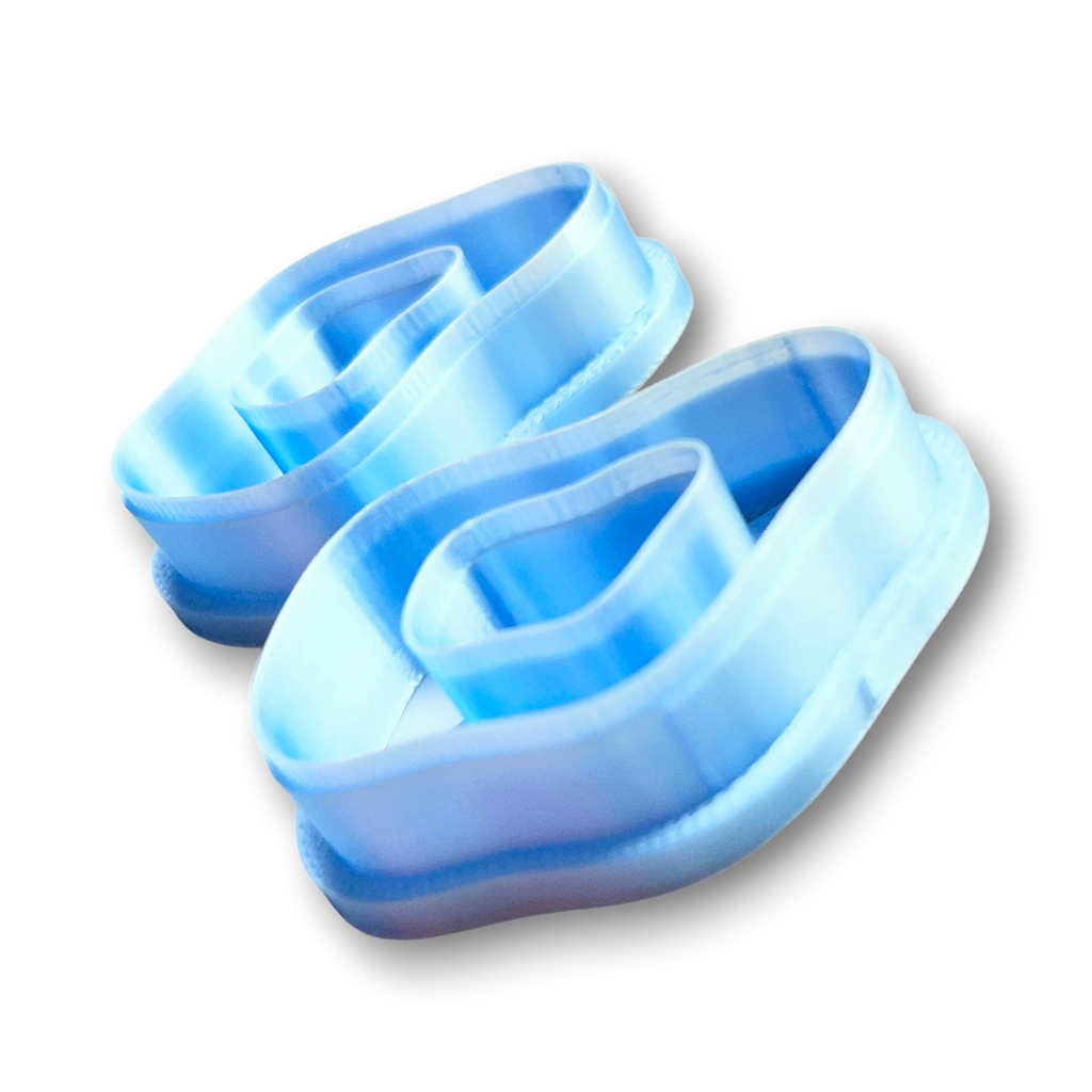 River Loop Polymer Clay Cutter Set of 2 Side View