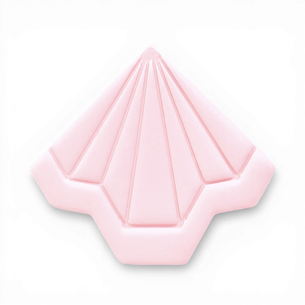 Polymer Clay Pink Deco Apex Fan Cutter