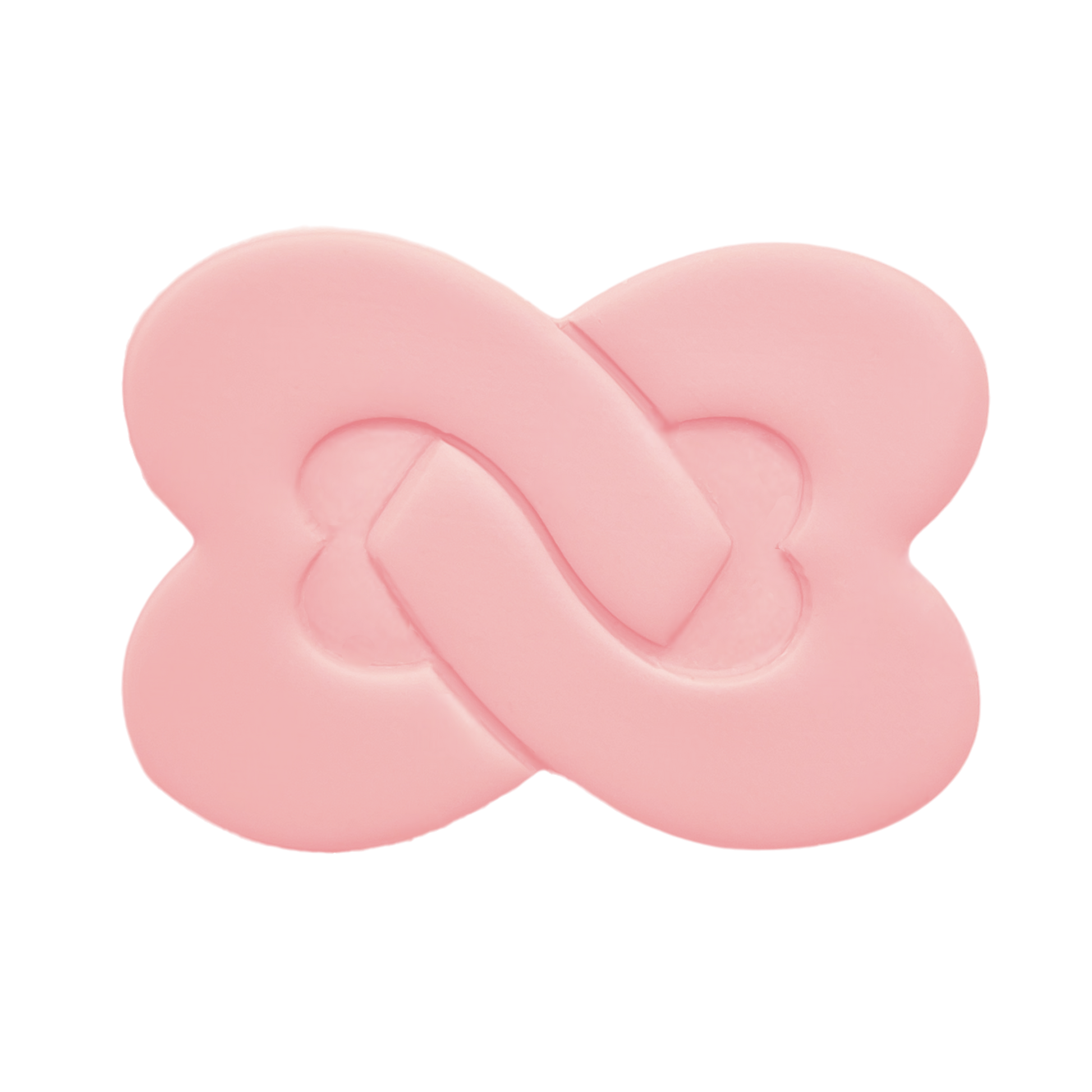 Polymer Clay Pink Entwined Hearts 2 Cutter