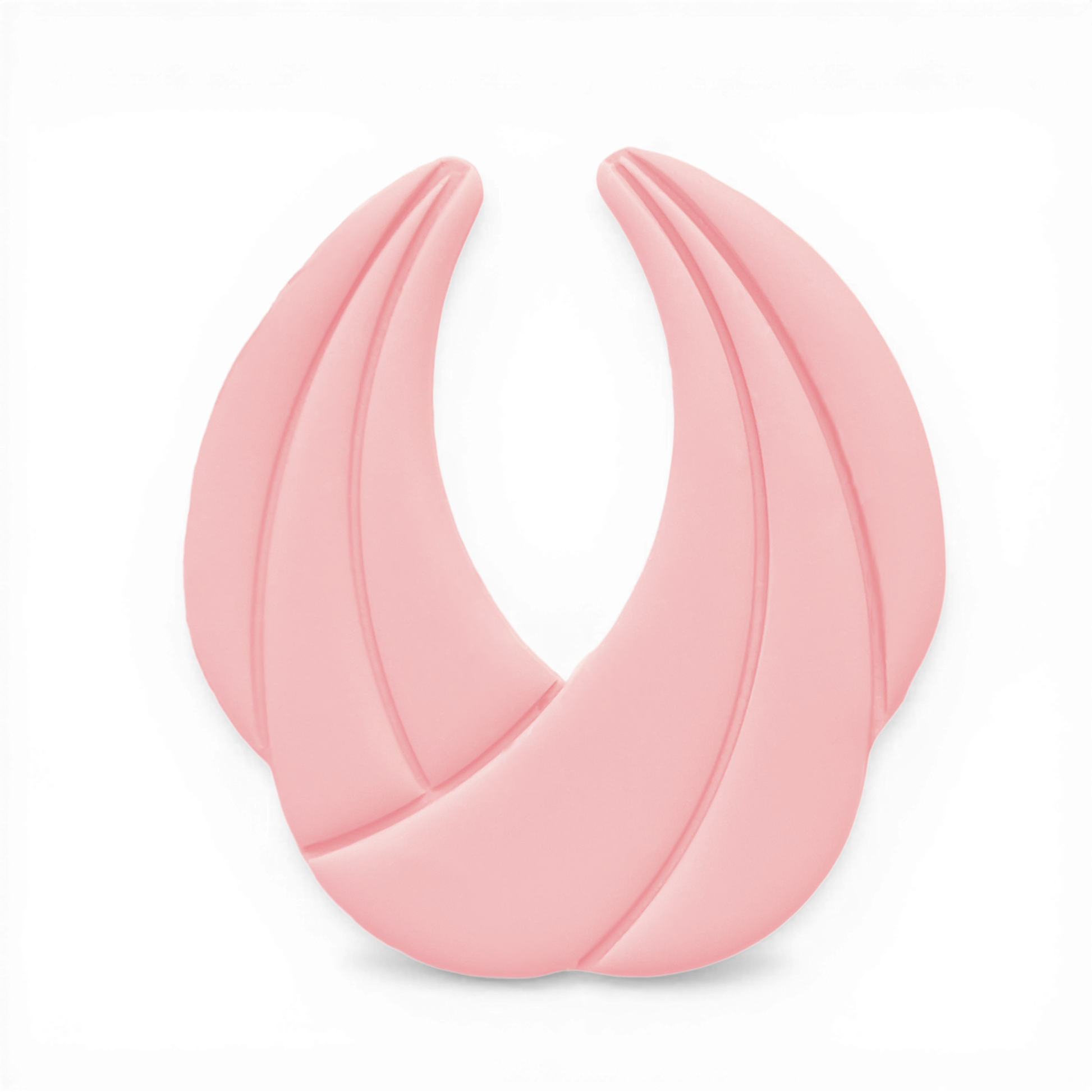 Polymer Clay Pink Petal Flame Cutter