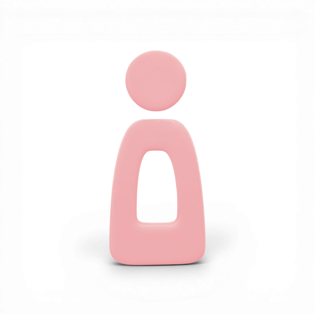 Polymer Clay Pink Soft Trapezoid Donut Drop Cutter