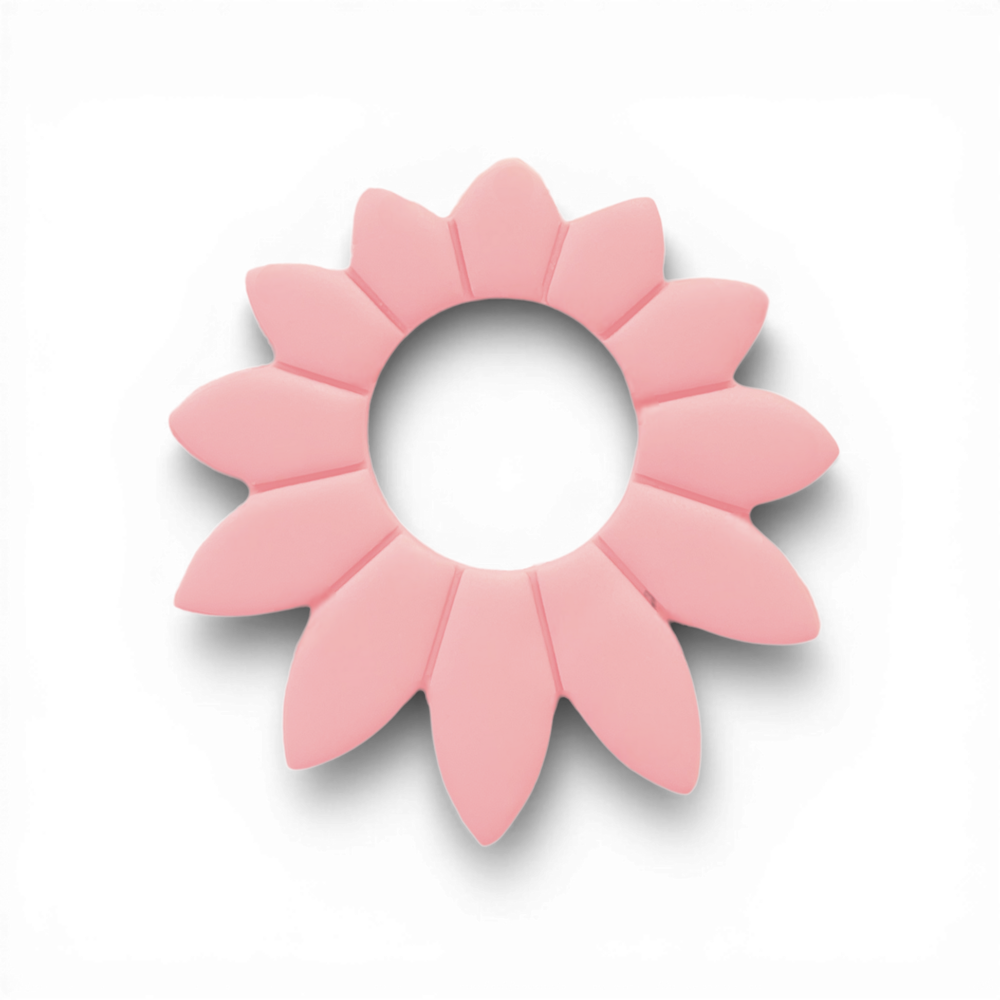 Polymer Clay Pink Boho Daisy Donut Cutter