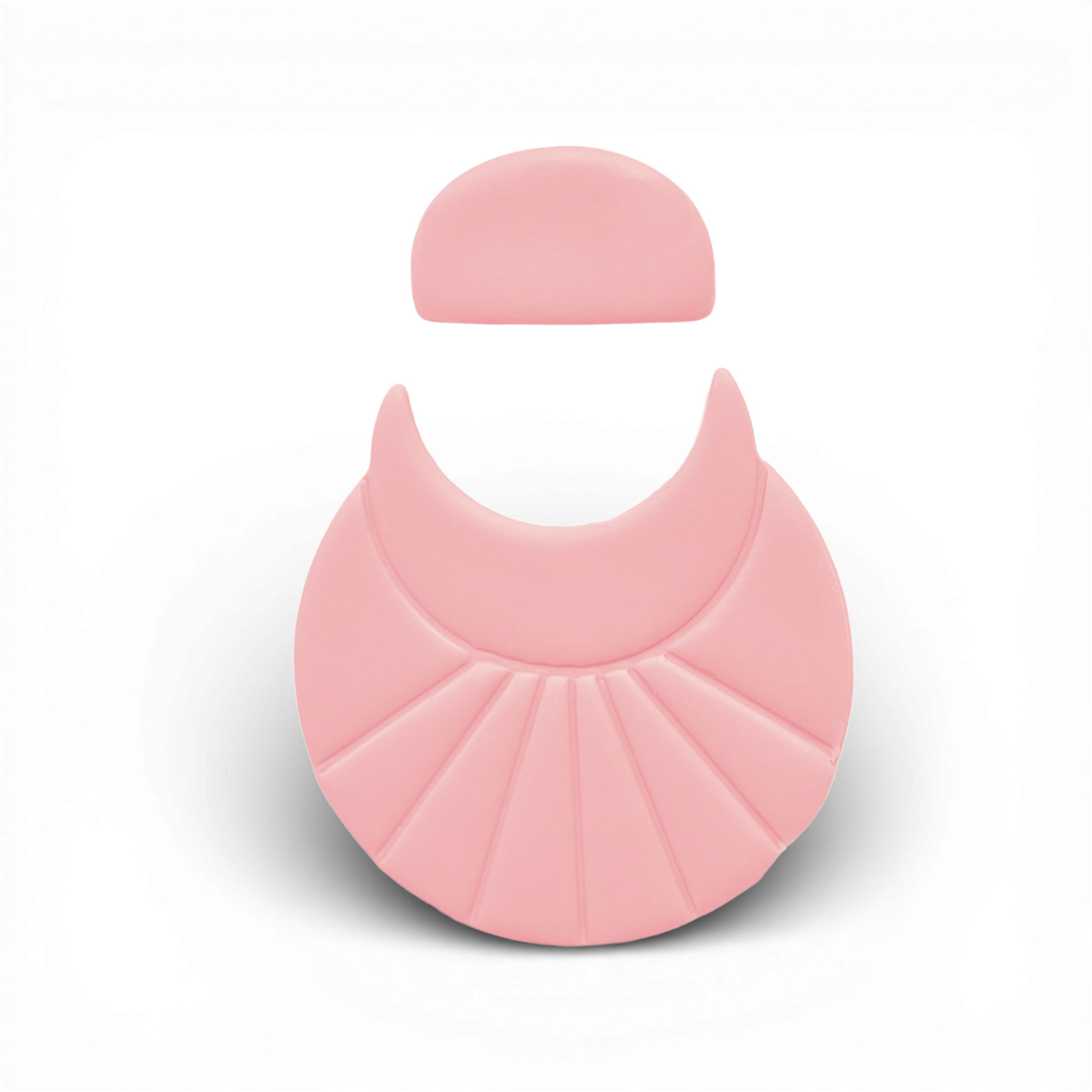 Polymer Clay Pink Crescent Halo Cutter