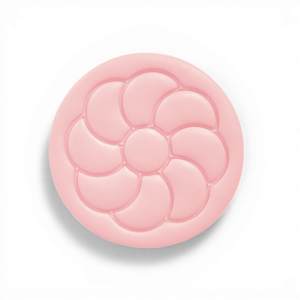 Polymer Clay Pink Deco Daisy Cutter