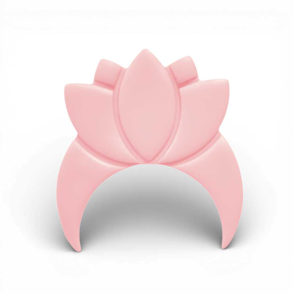 Polymer Clay Pink Lotus Moon Cutter
