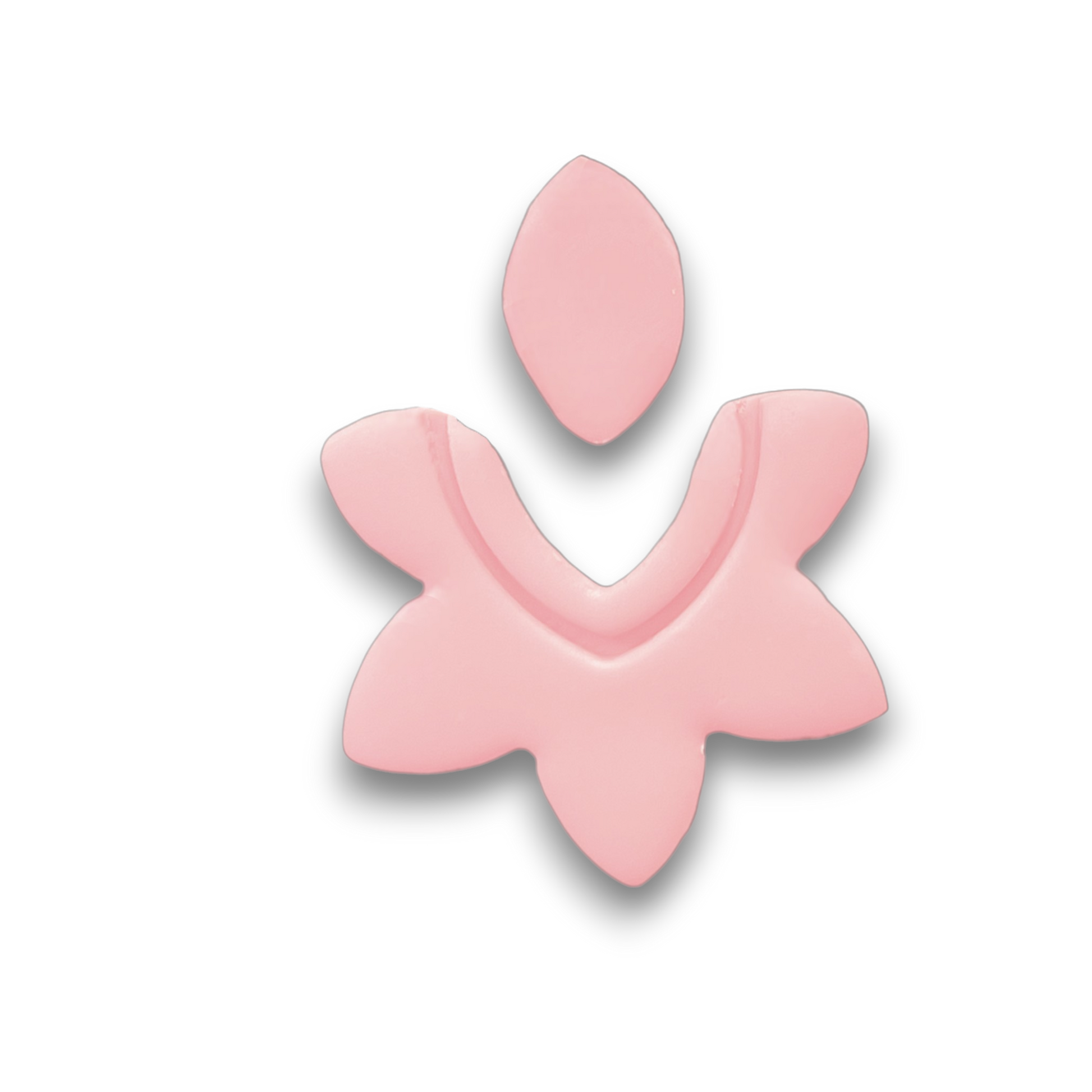 Polymer Clay Pink Petal Arch Cutter
