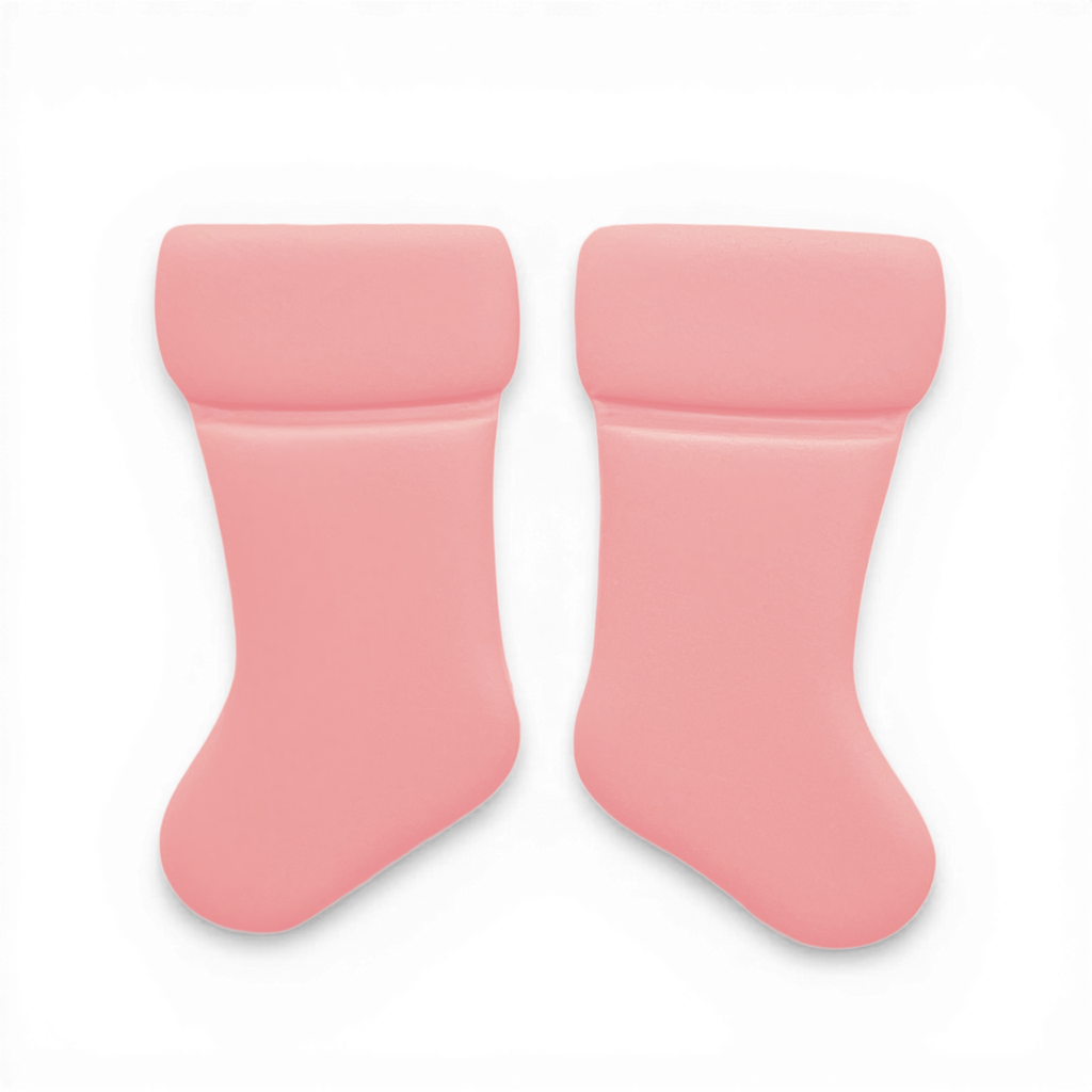 polymer-clay-pink-stockings Cutter