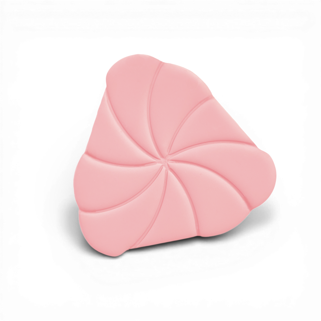 Polymer Clay Pink Whirl Bloom Cutter