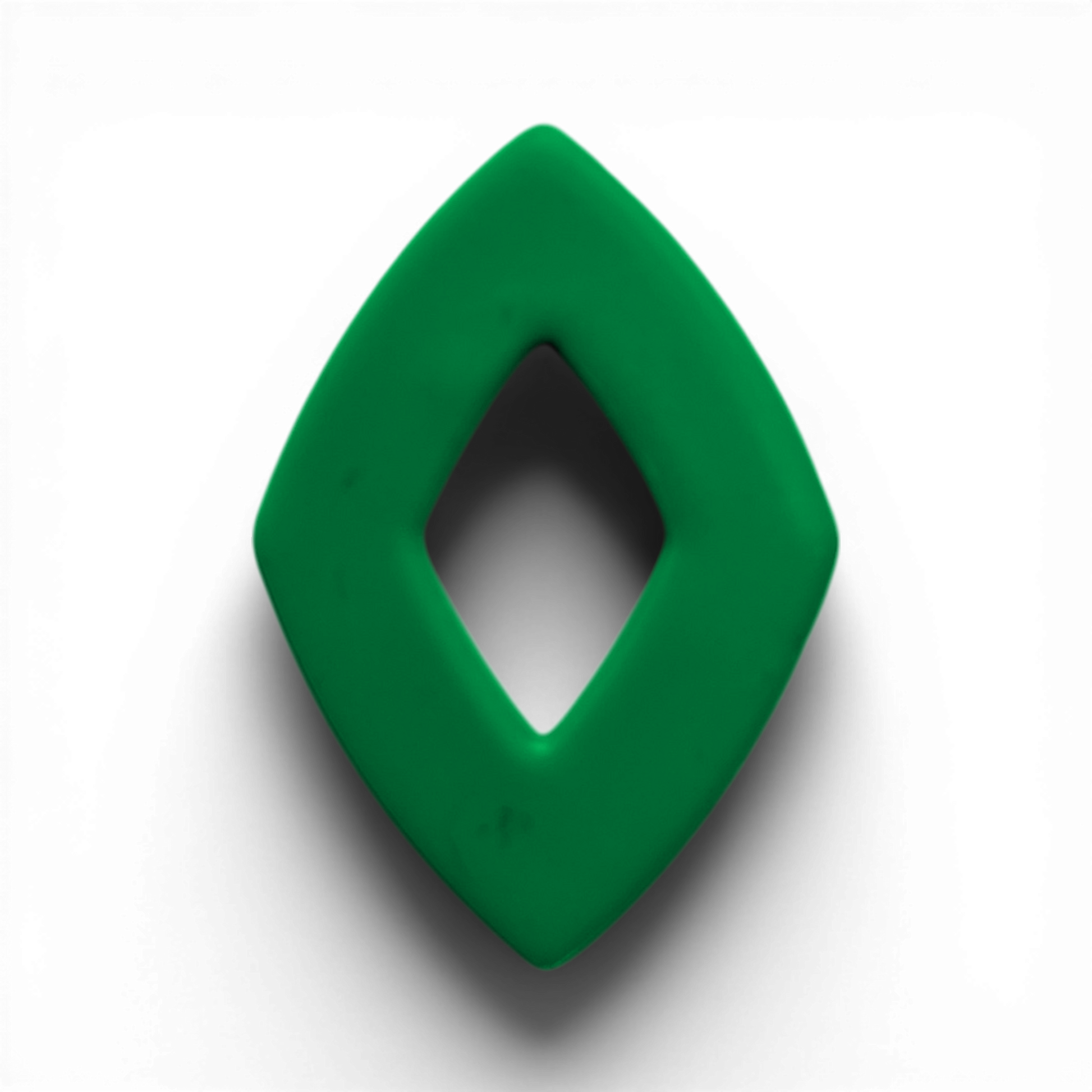 Polymer Clay Green Diamond Frame Cutter