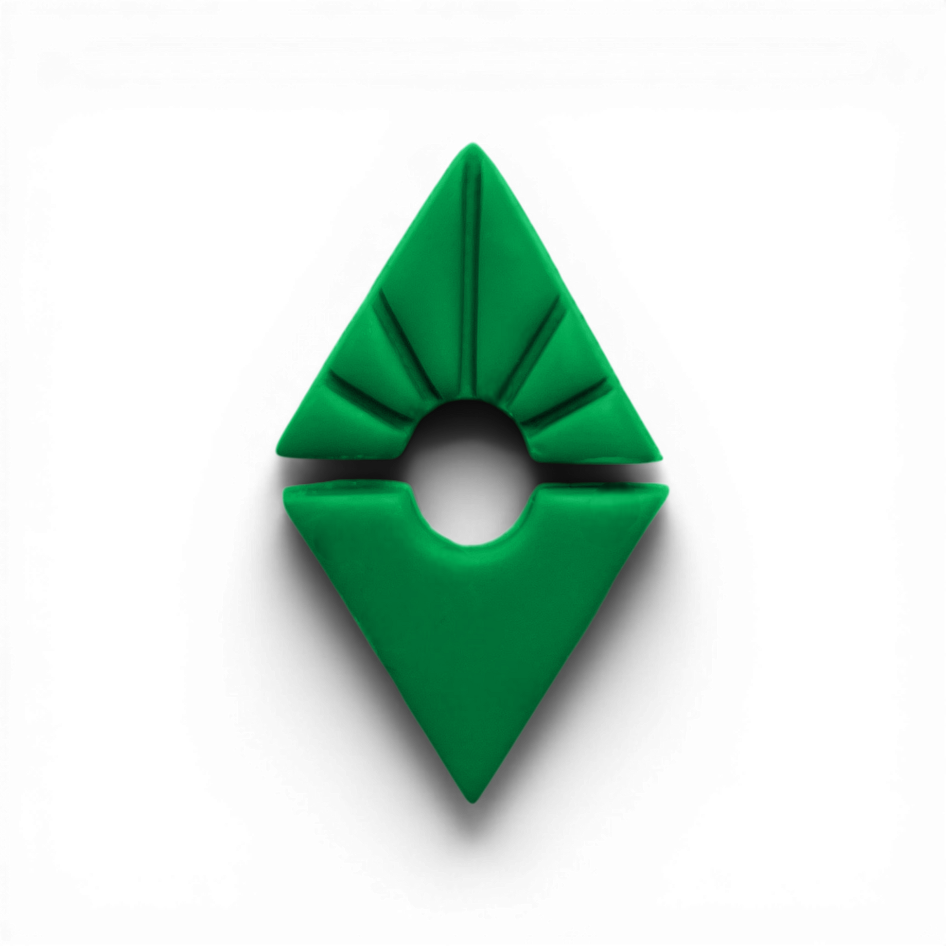 Polymer Clay Green Eclipse Apex Cutter