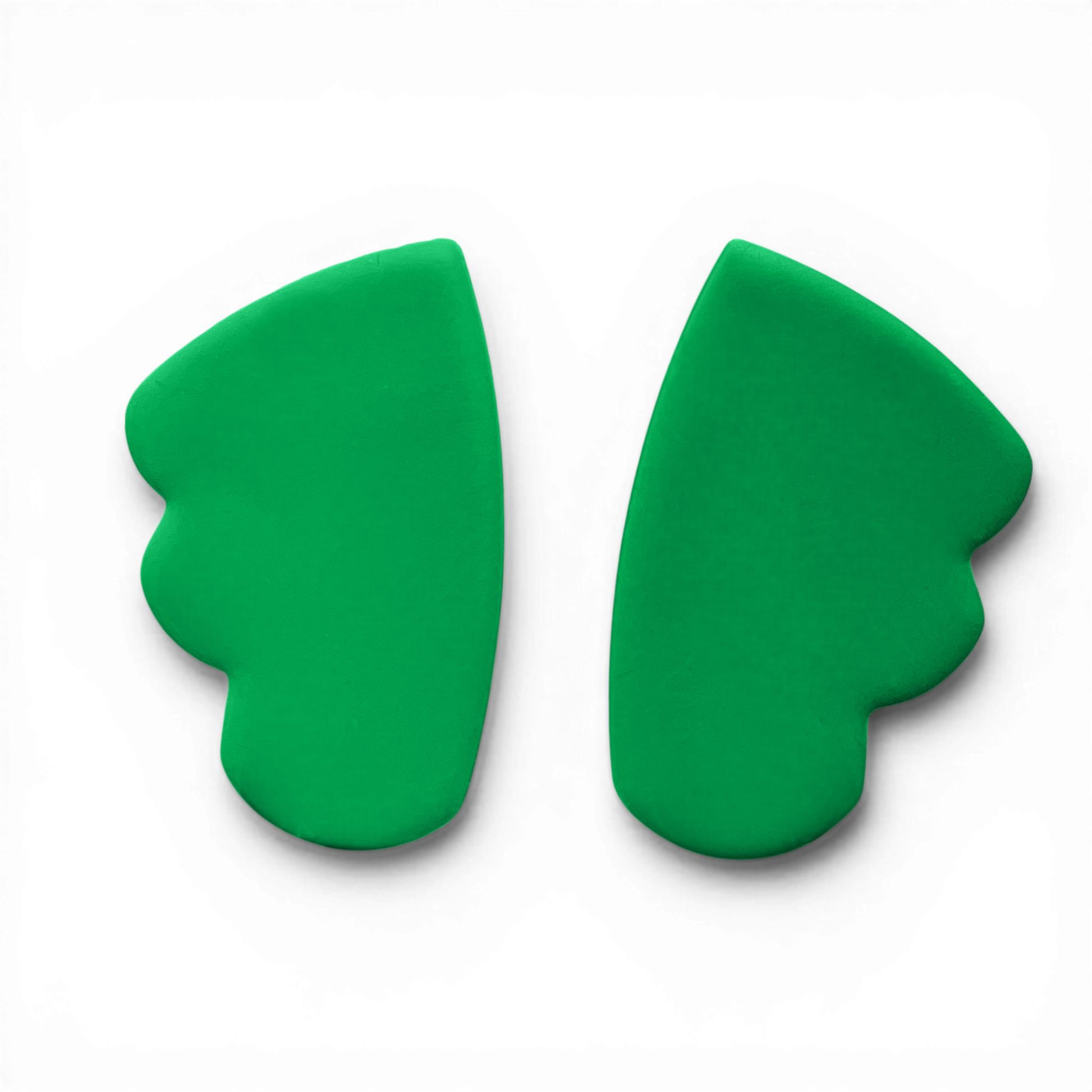 Polymer-Clay-green-diamond-bloom Cutter