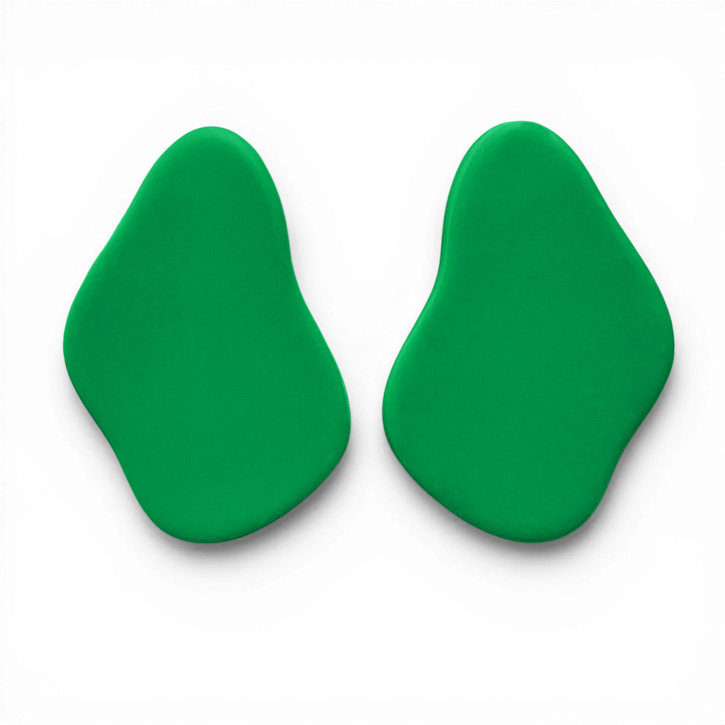 Polymer Clay Green River Drop Cutter Set of 2