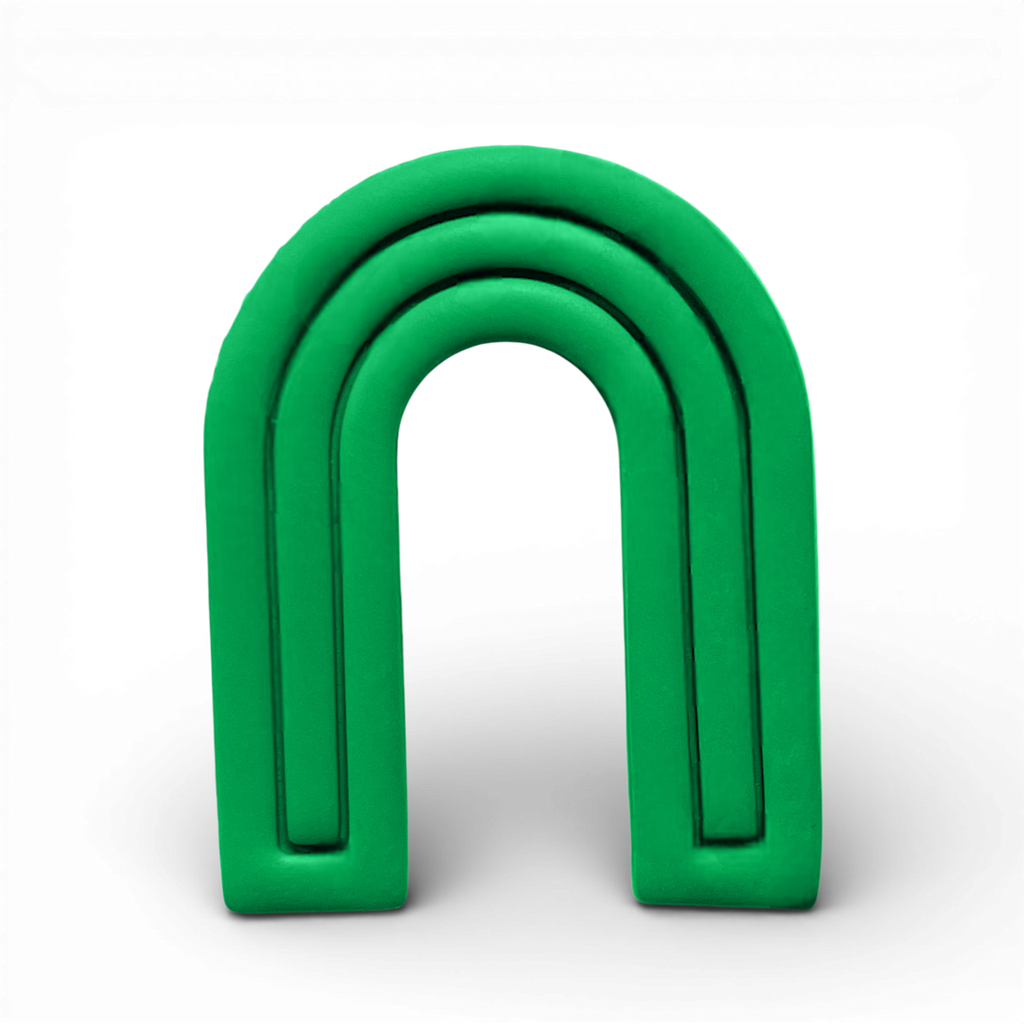 Polymer Clay Green Layered Arch Cutter