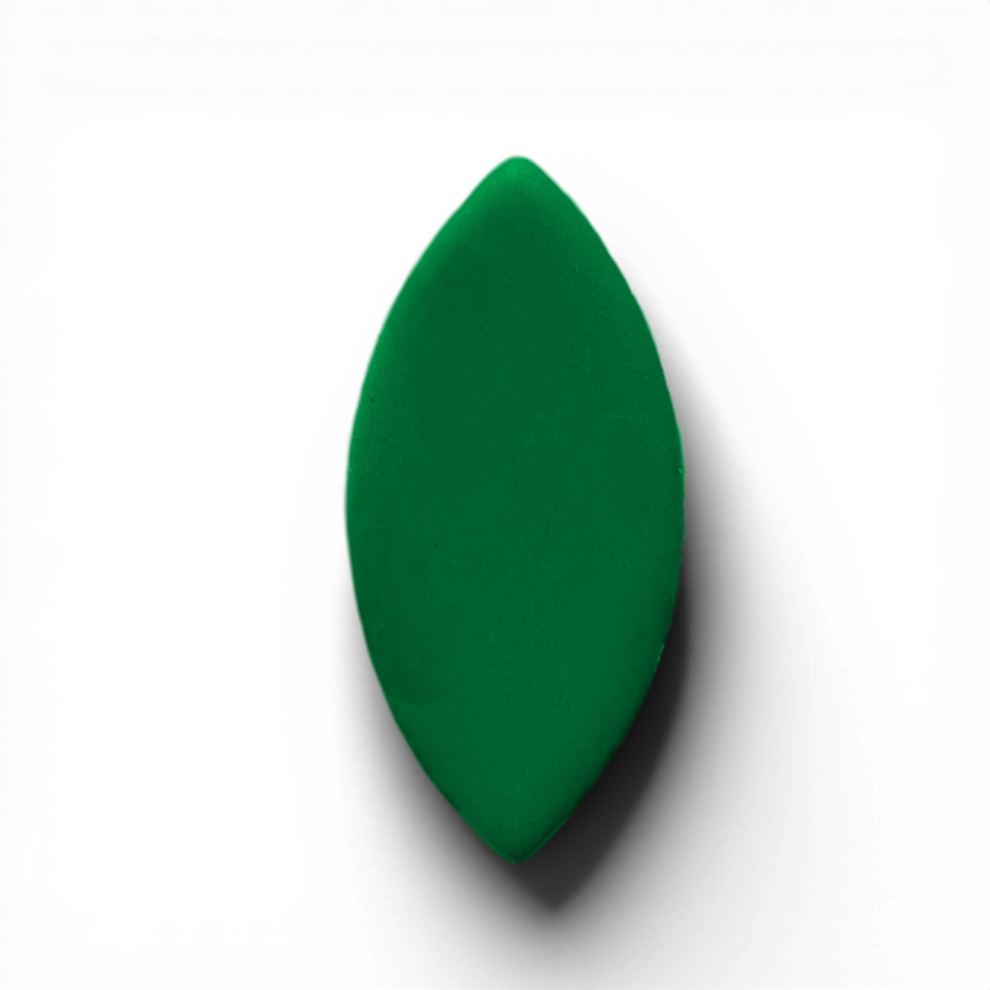 Polymer Clay Green Navette Cutter