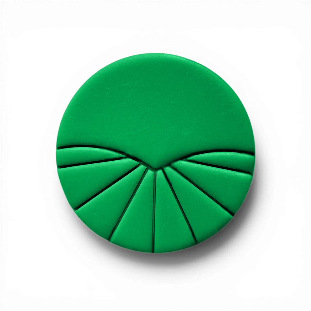 Polymer Clay Green Valley Sunrise Cutter