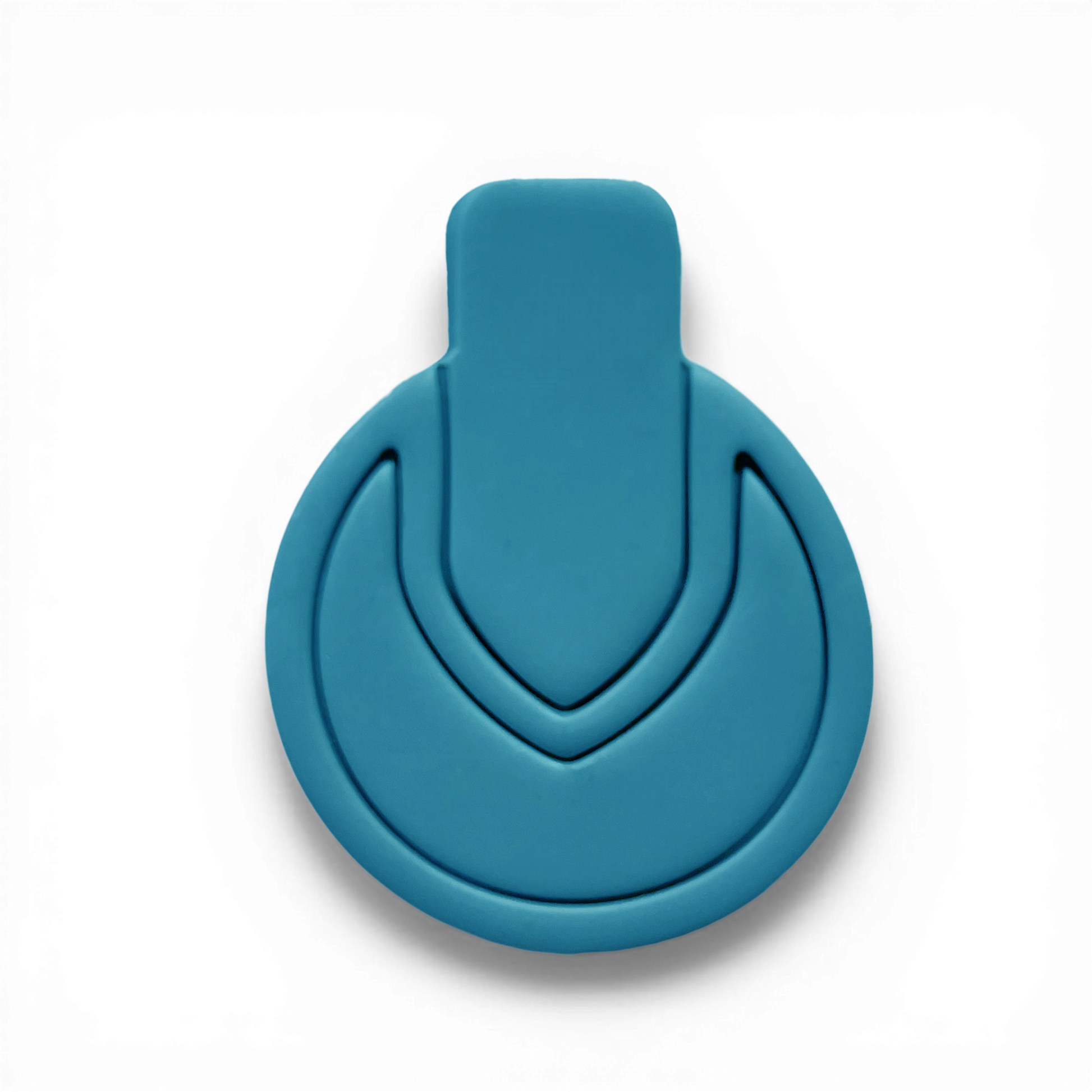 Polymer Clay Blue Crest Arc Drop Cutter