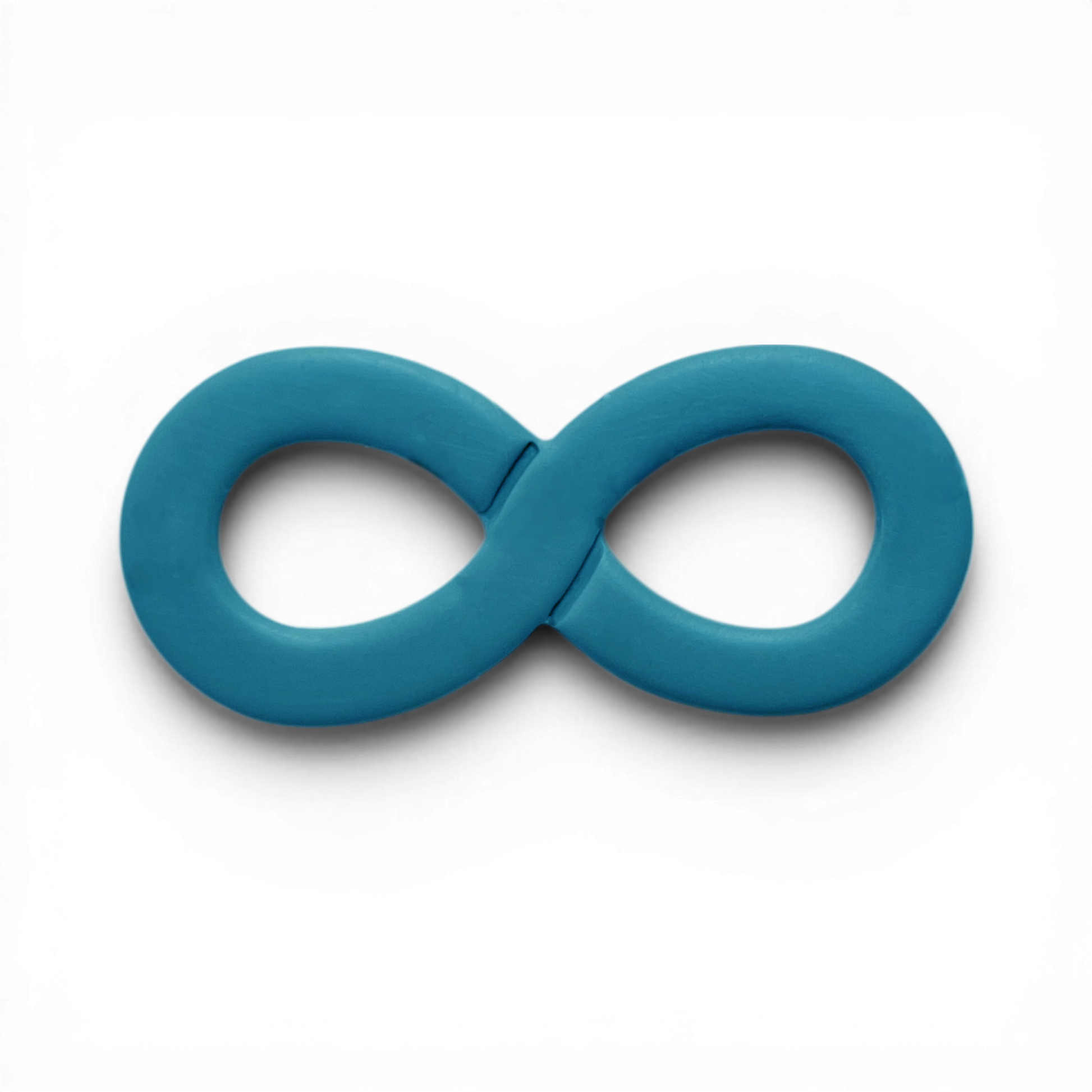 Polymer Clay Blue Infinity Cutter
