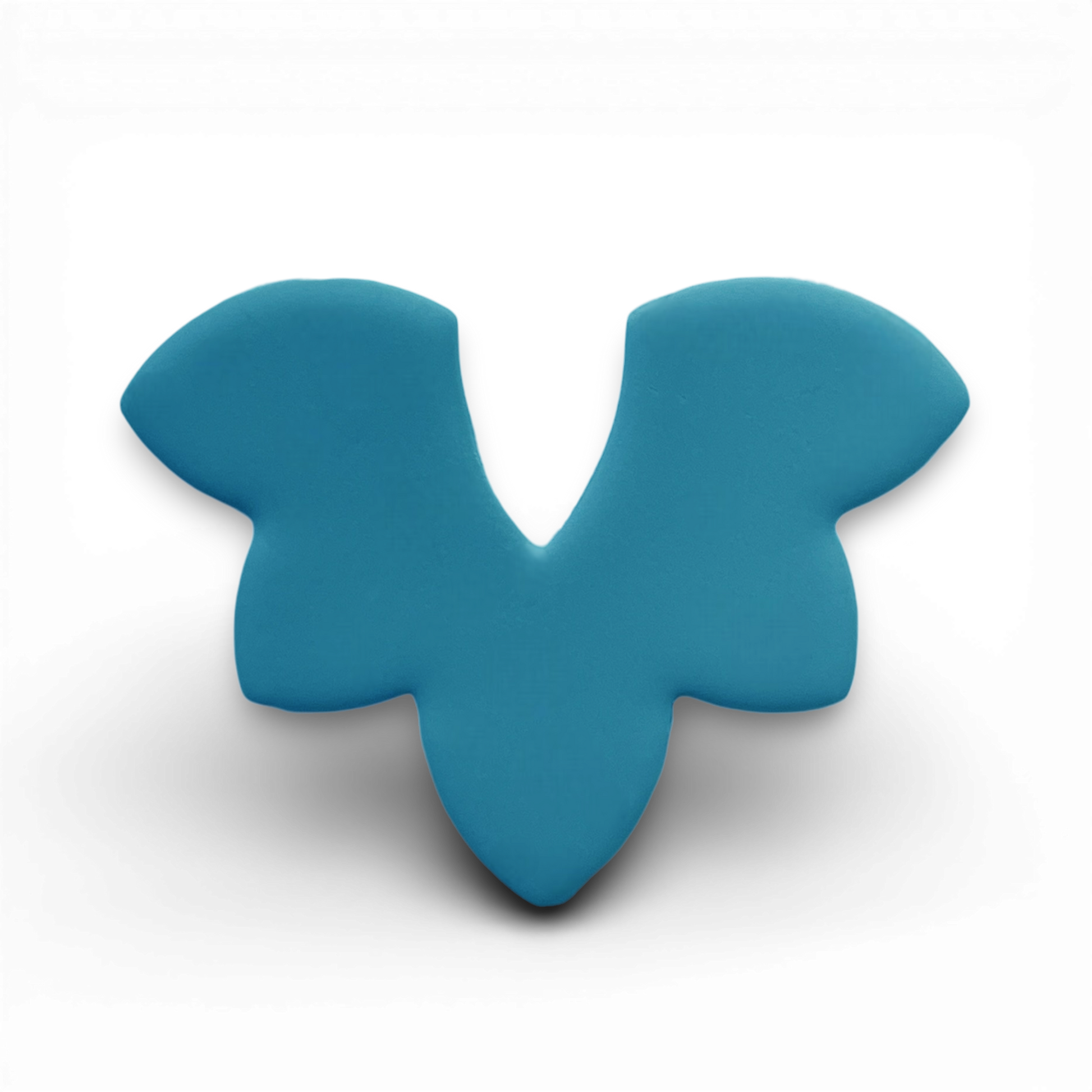 Polymer Clay Blue bloom wing Cutter