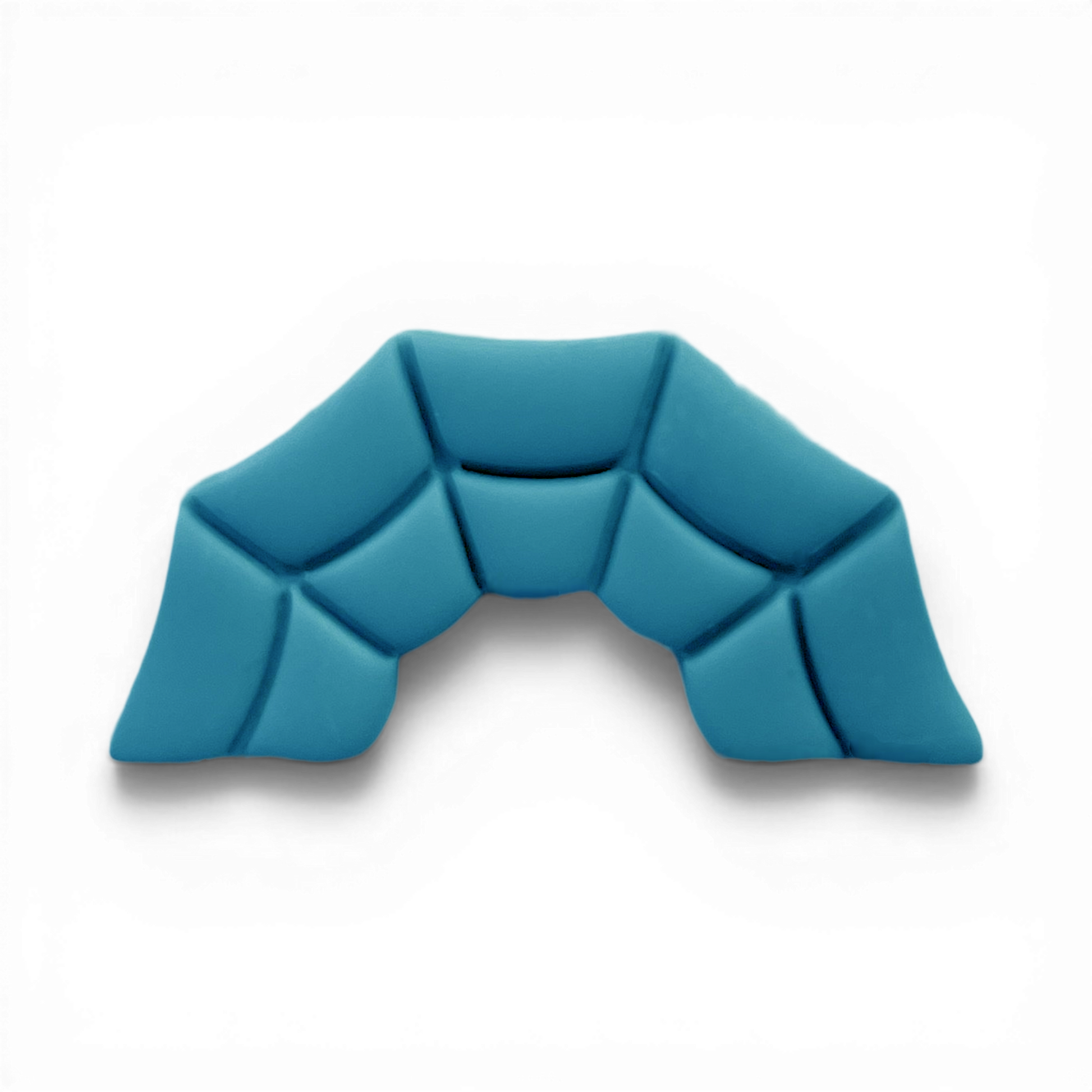 Polymer-Clay-Blue-cob-web-arch Cutter