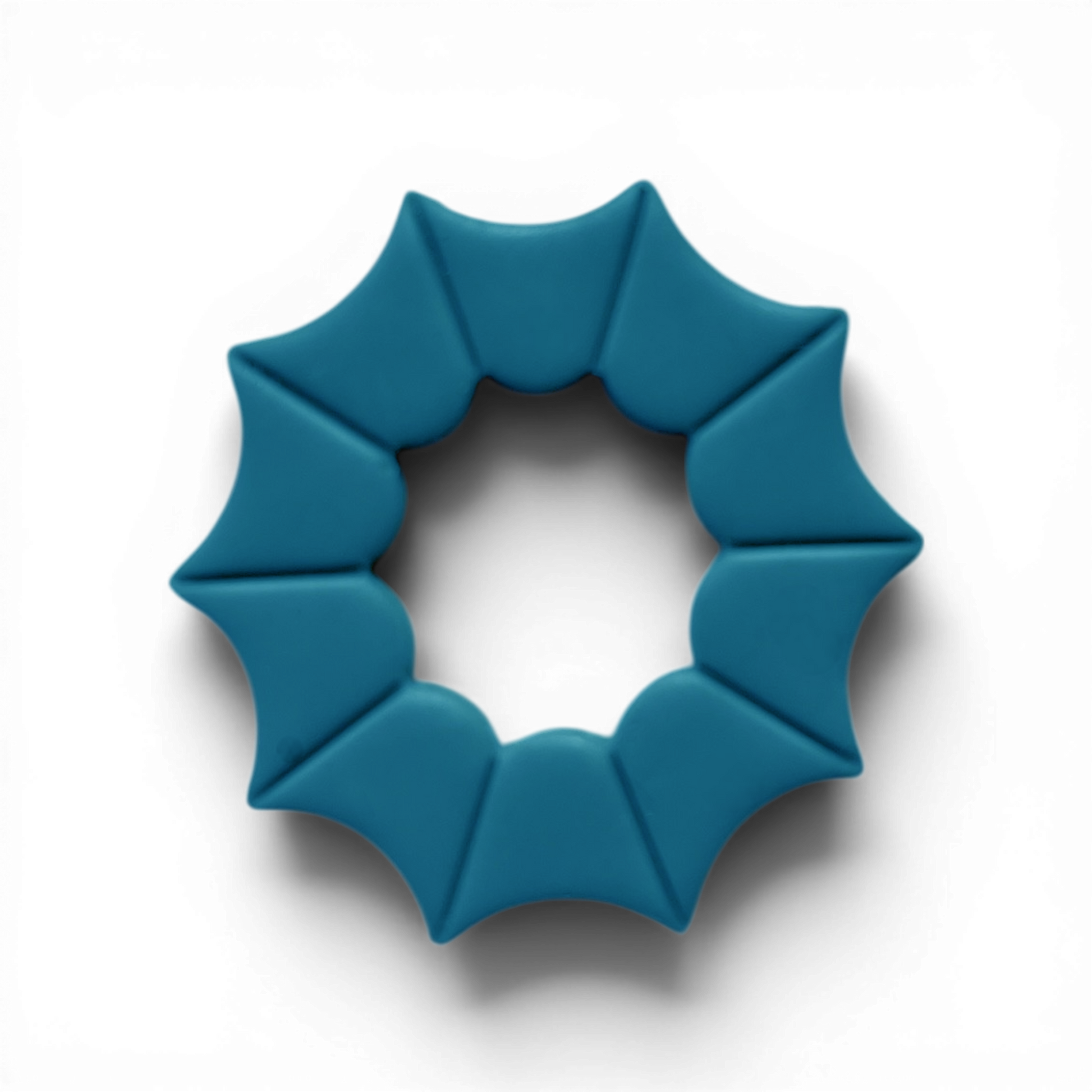 Polymer Clay Blue Cob Web Donut  Cutter