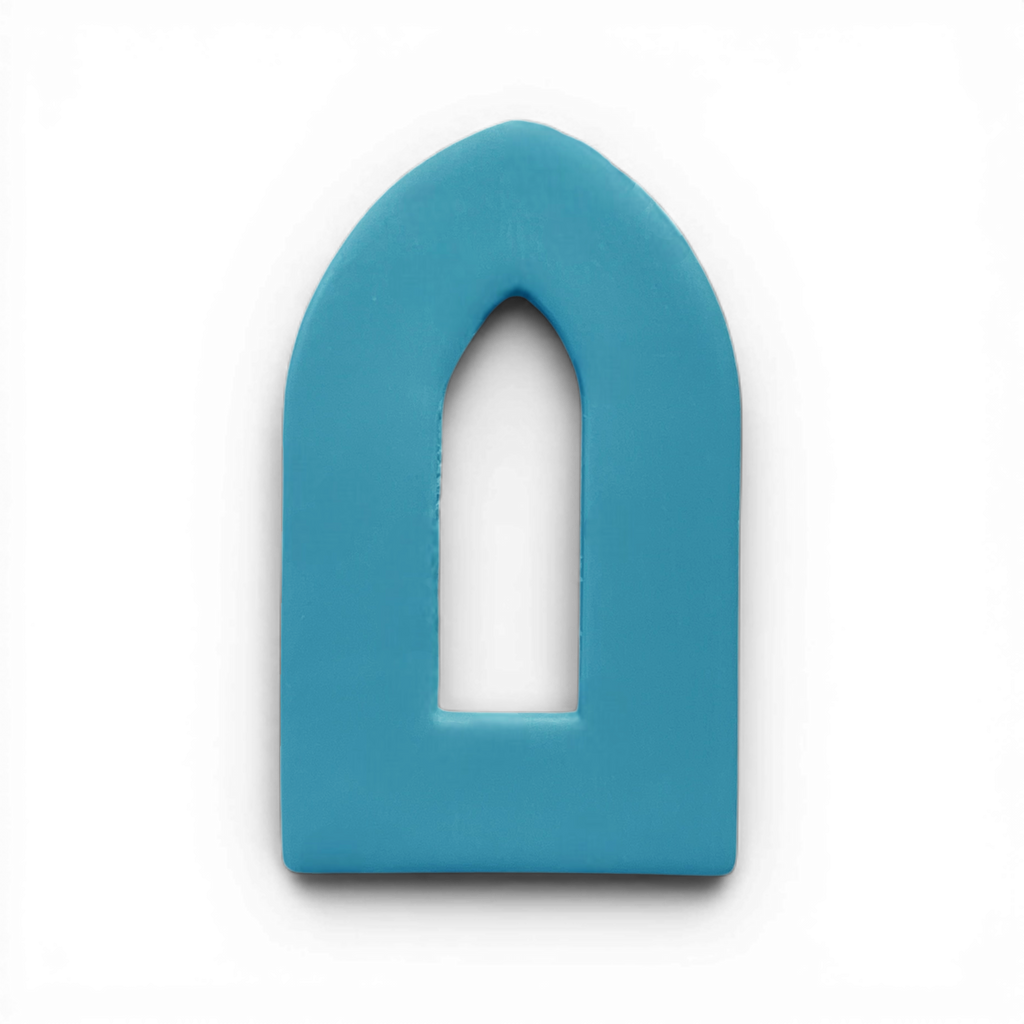 Polymer Clay Blue Haven Window Cutter