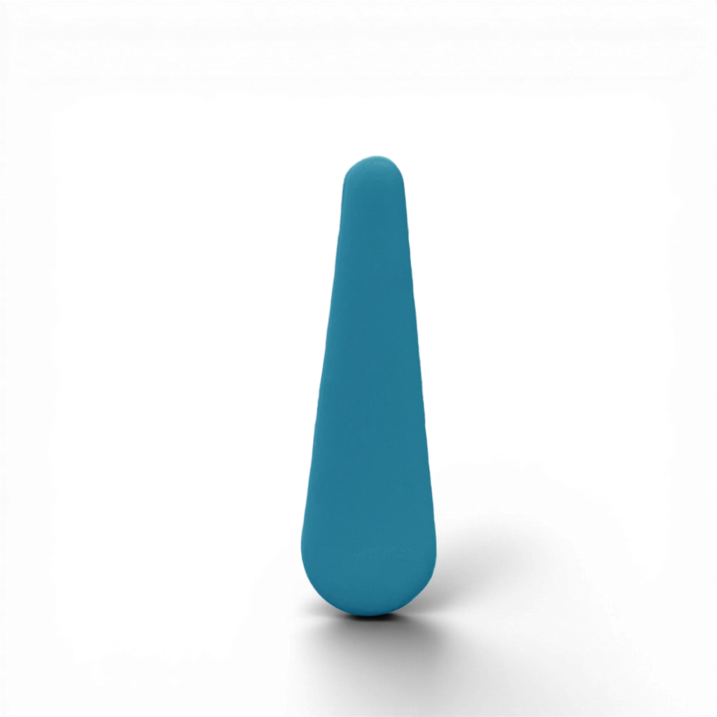 Polymer Clay Blue Long Teardrop Cutter