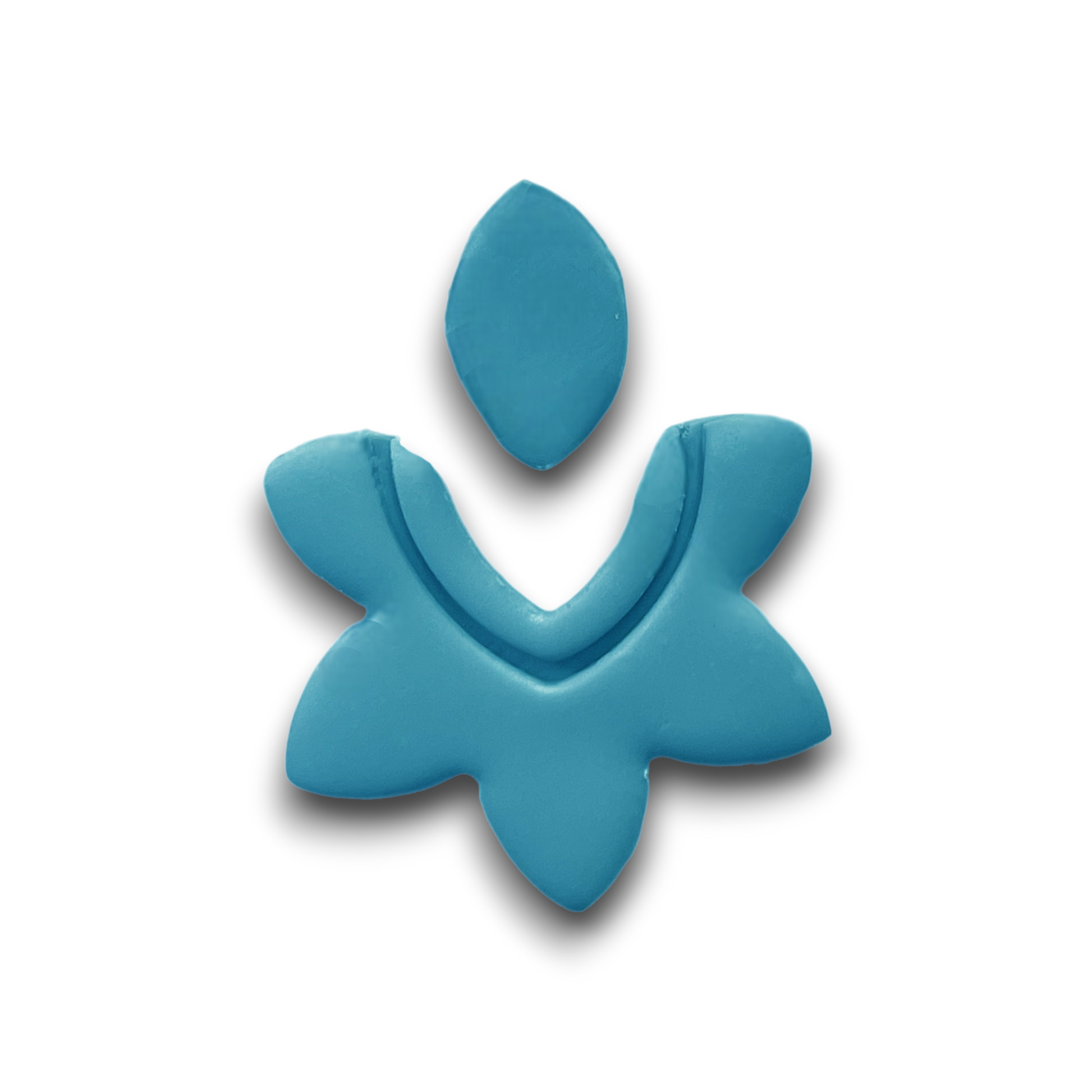 Polymer Clay Blue Petal Arch Cutter
