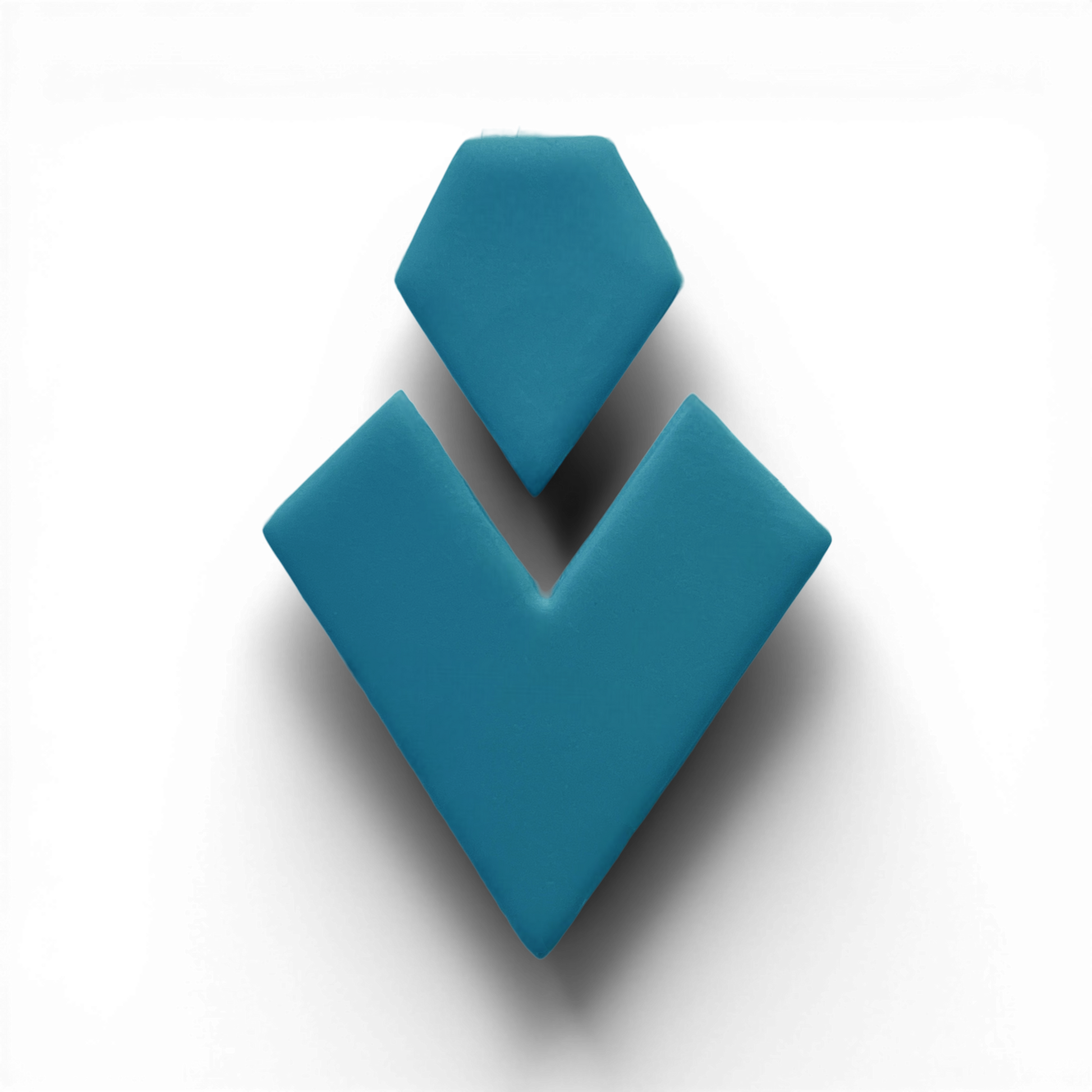 Polymer Clay Blue Vertex Drop Cutter
