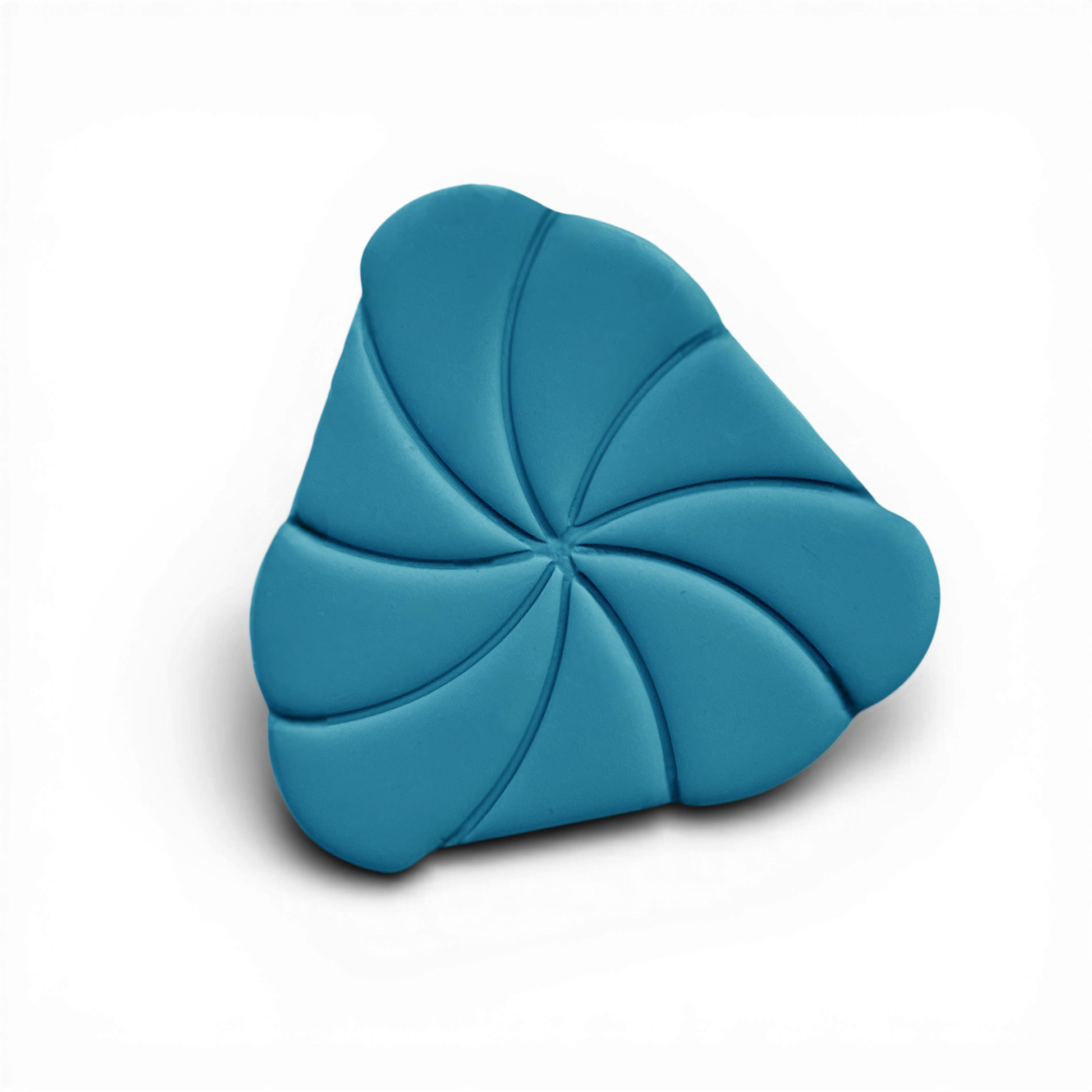 Polymer Clay Blue Whirl Bloom Cutter