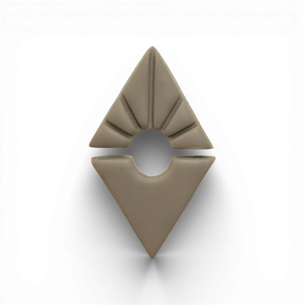 Polymer Clay Taupe Eclipse Apex Cutter
