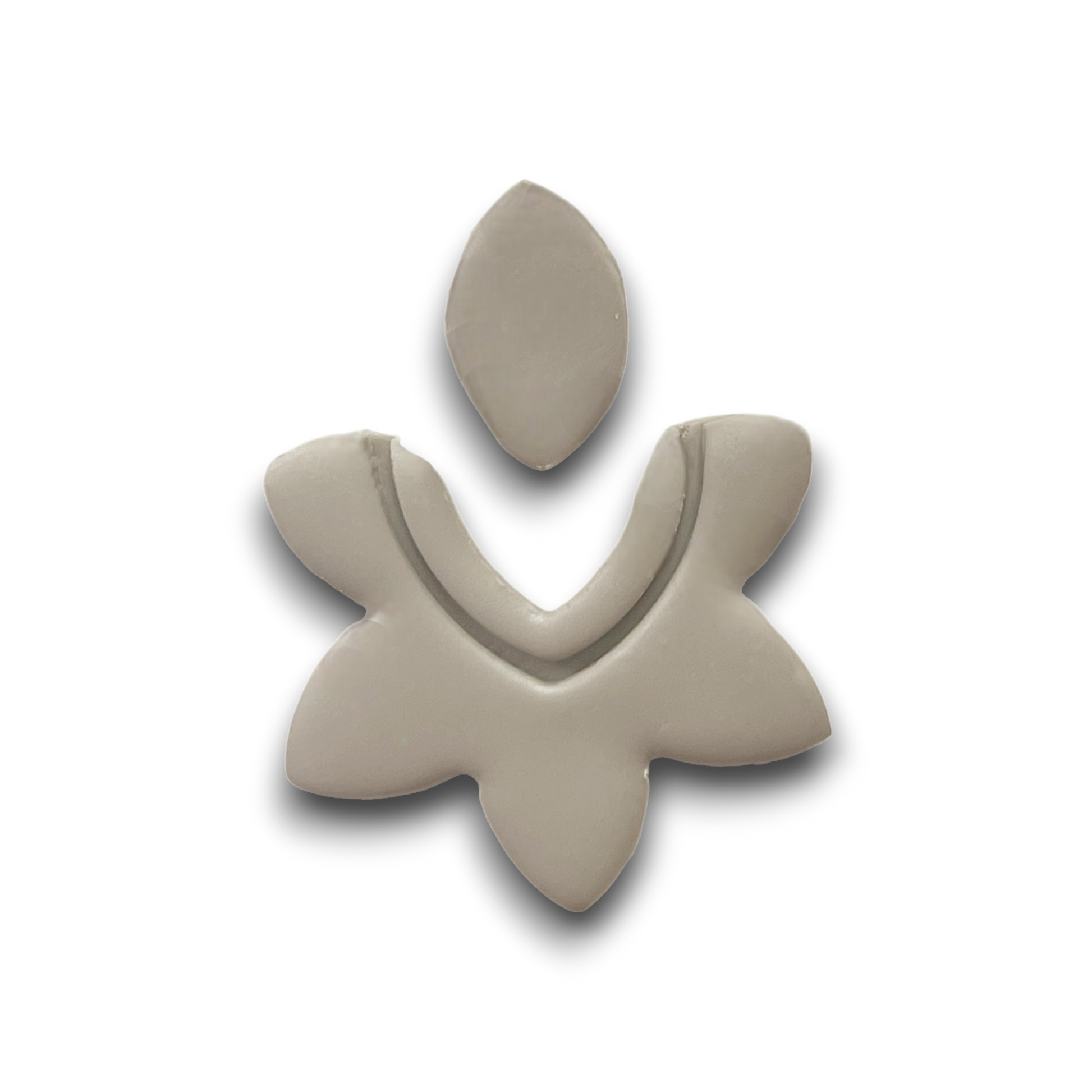 Polymer Clay Taupe Petal Arch Cutter
