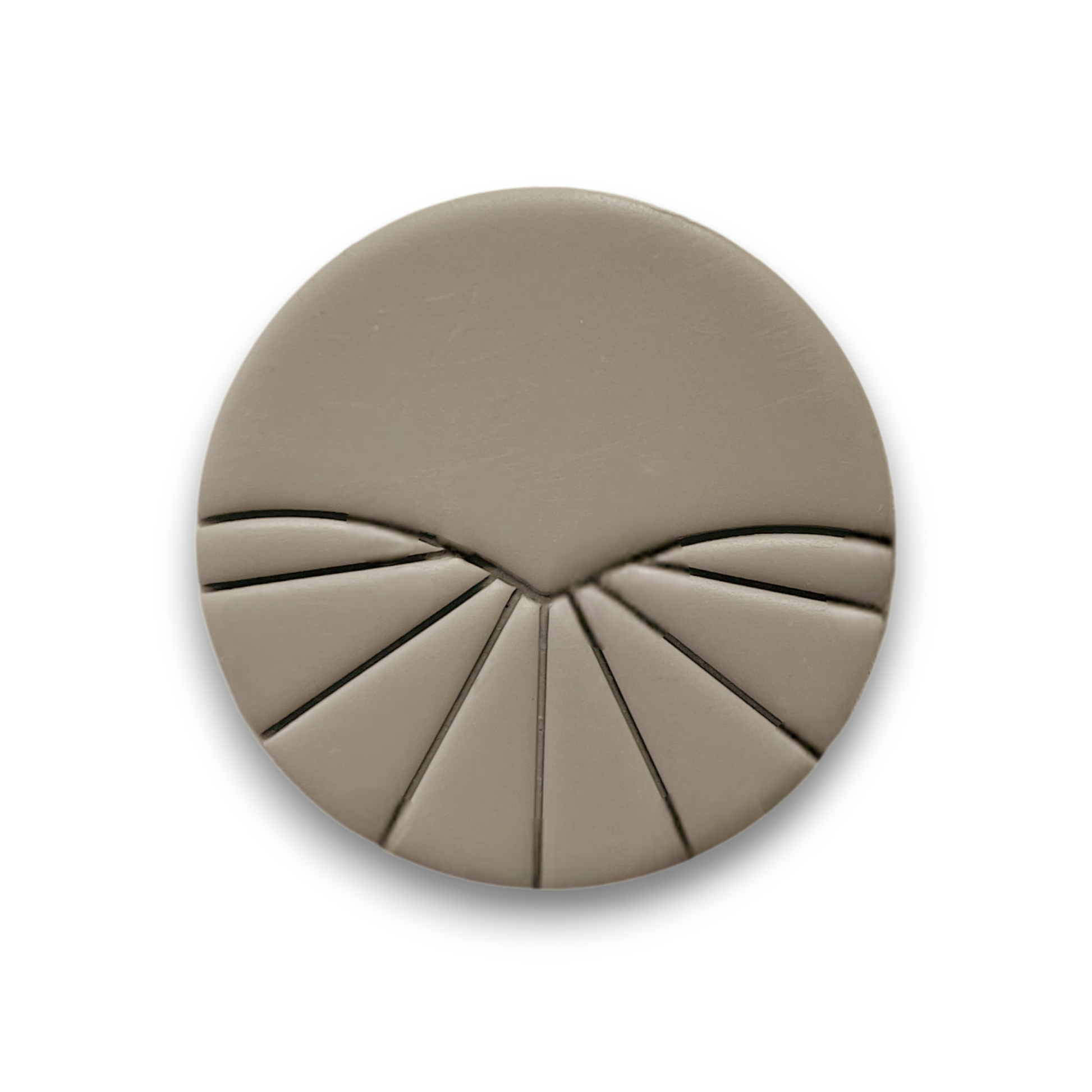 Polymer Clay Taupe Valley Sunrise Cutter