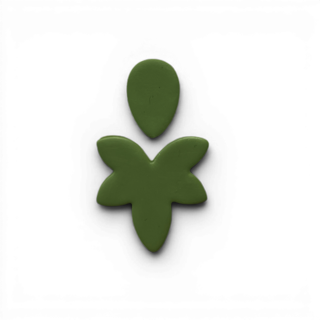 Polymer Clay Olive pearl flower Cutter