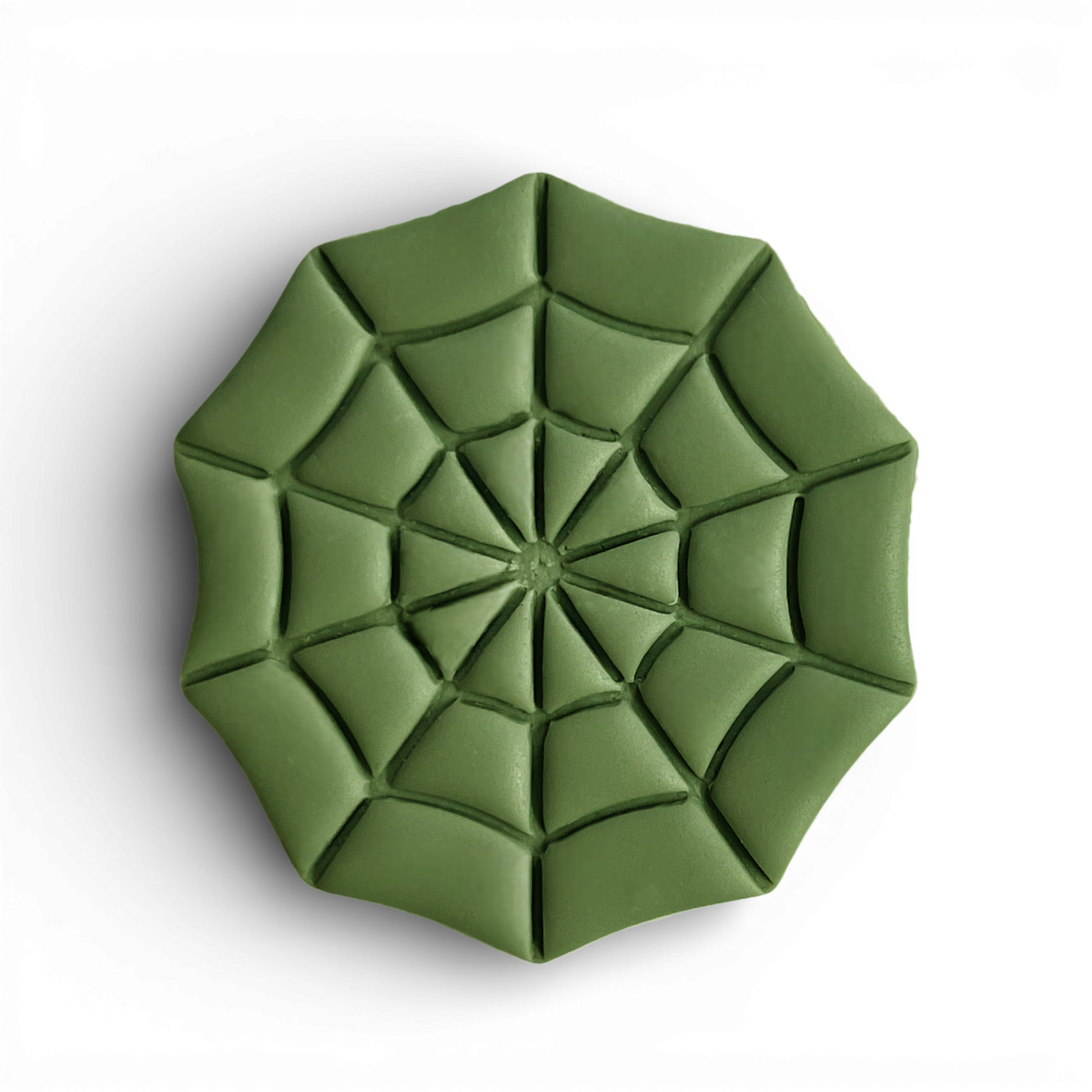 Polymer Clay Lavender cobweb Cutter