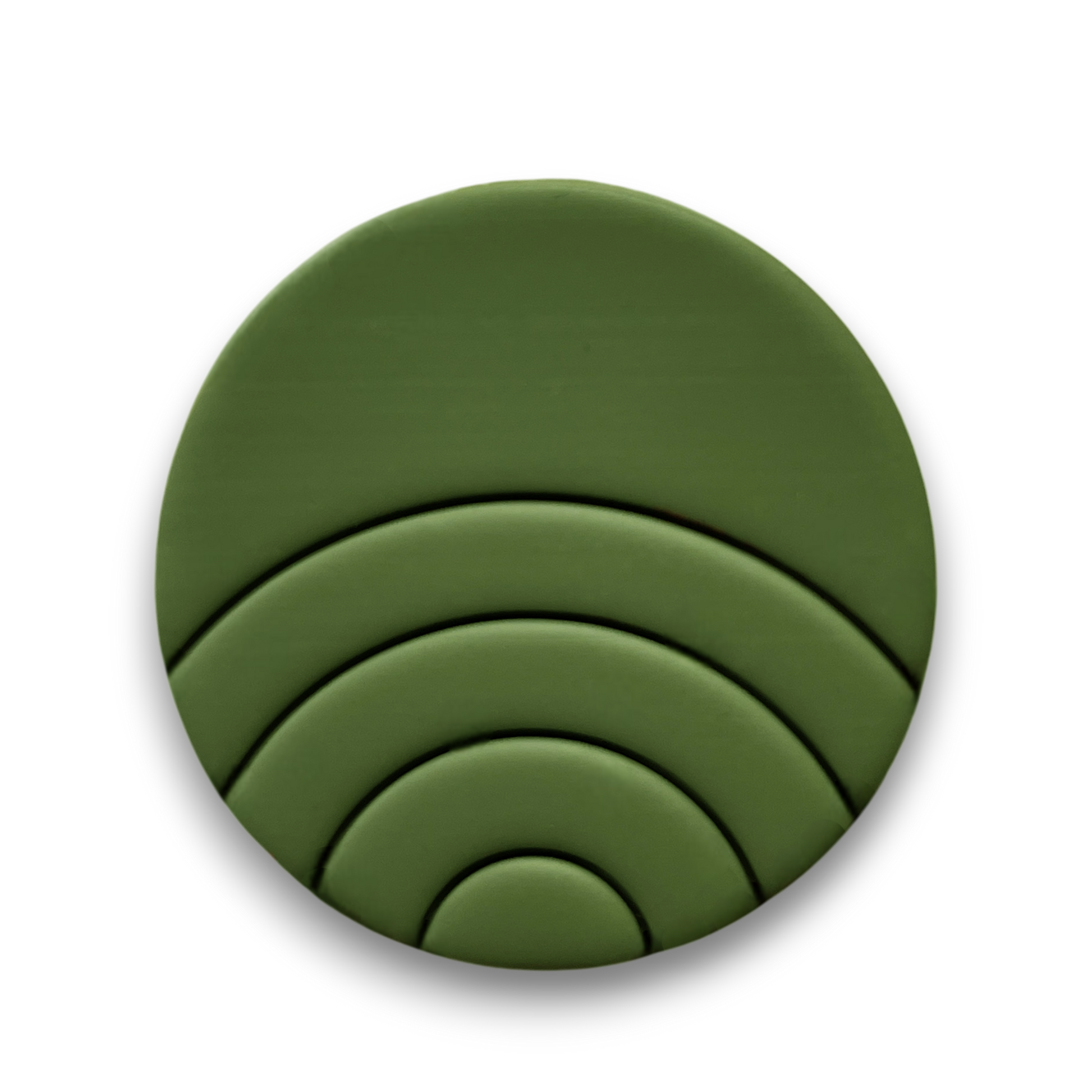 Polymer Clay Olive Daybreak Disc Cutter