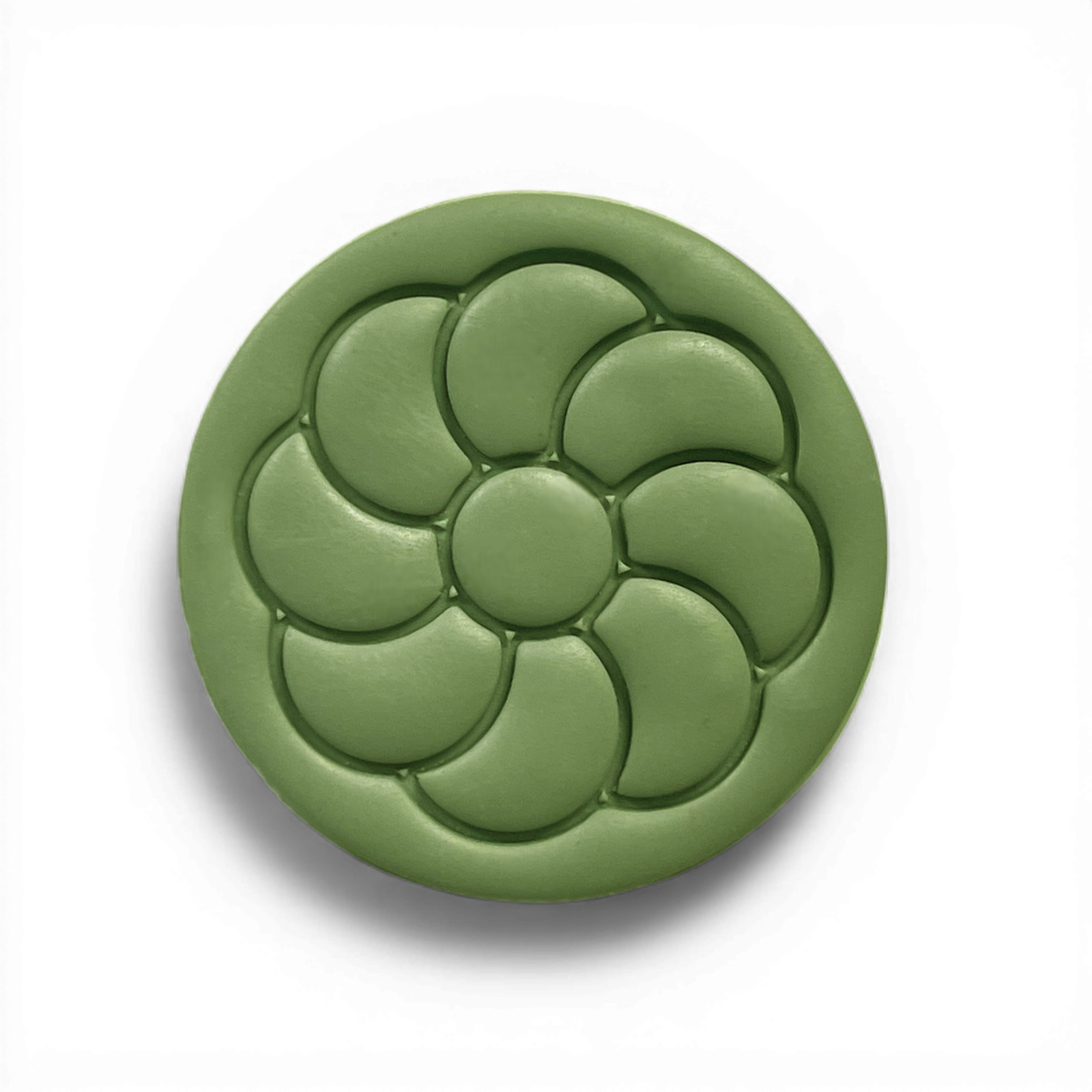 Polymer Clay Olive Deco Daisy Cutter