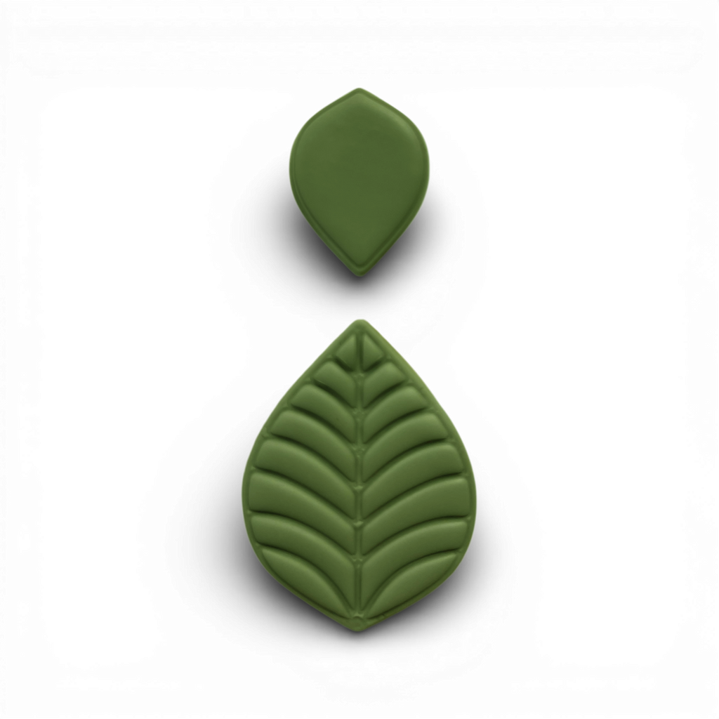 Polymer Clay Olive Leaf Drop Cutter
