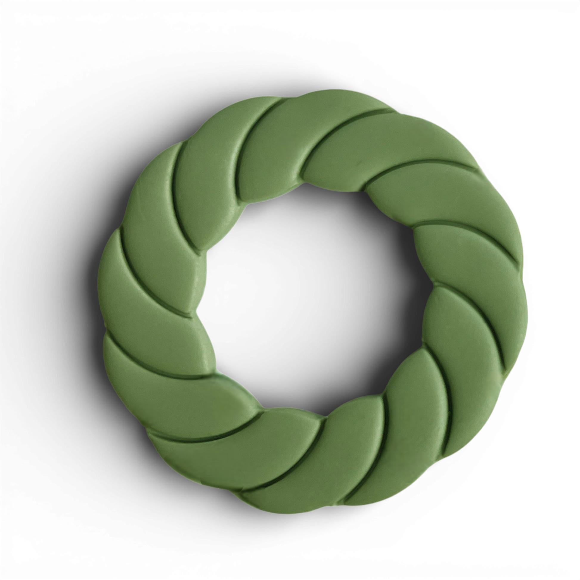 Polymer Clay Olive twist wreath Cutter